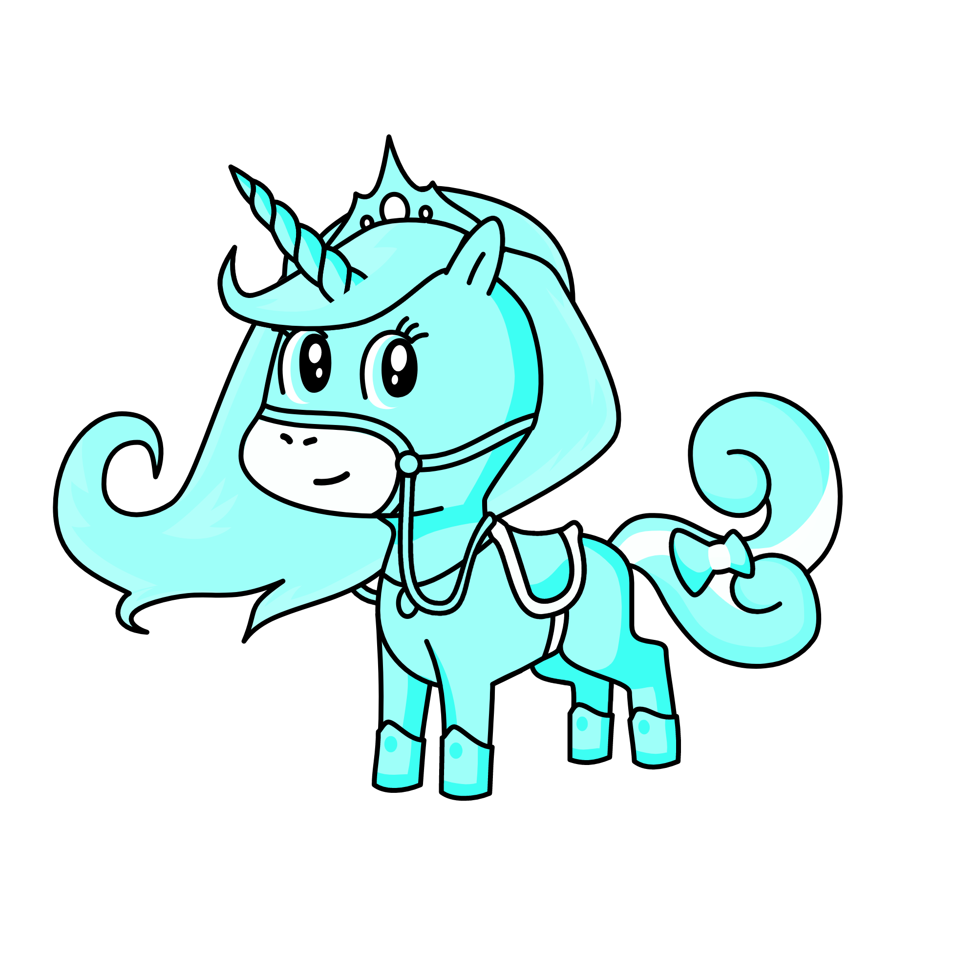 Icy, the unicorn