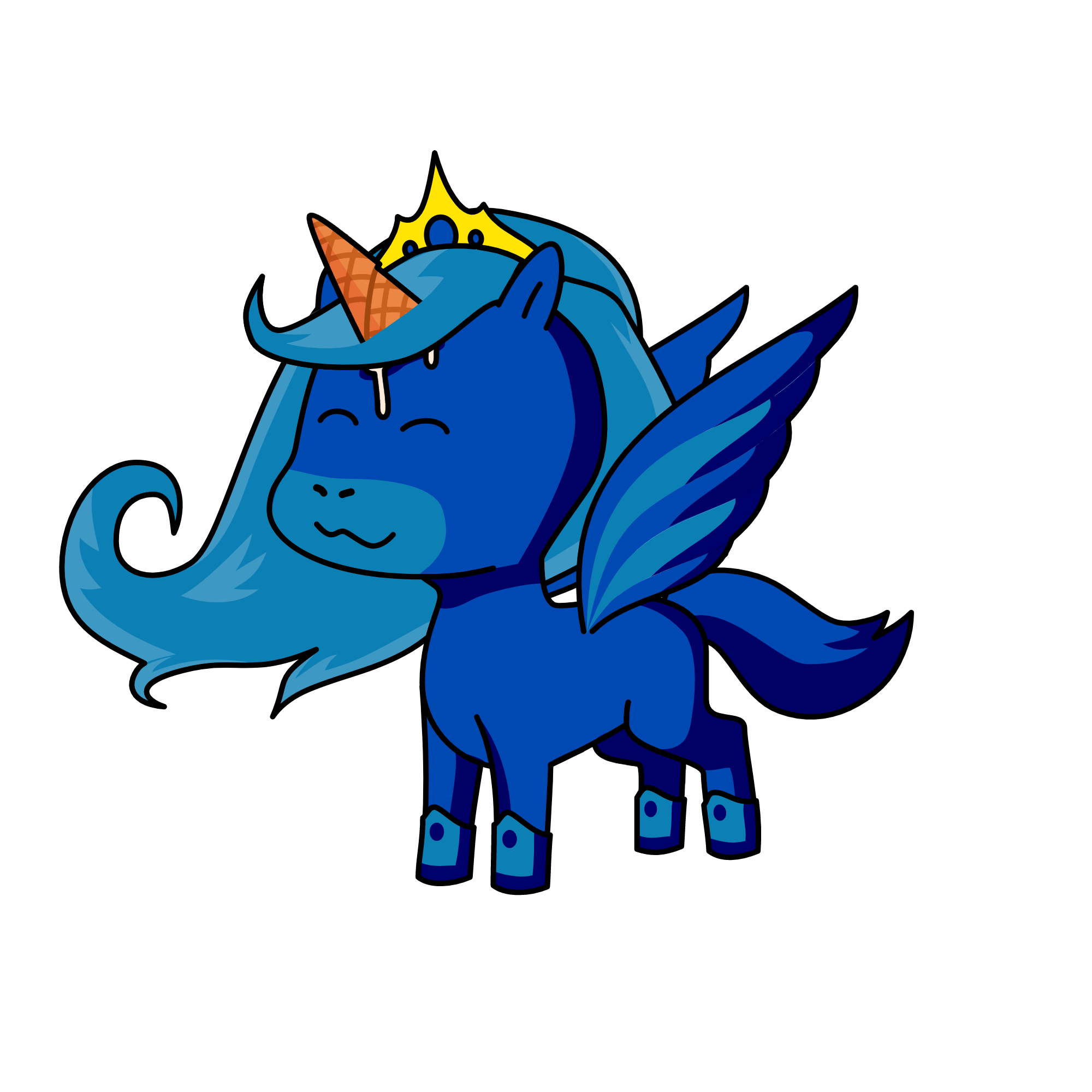 Candice, the unicorn