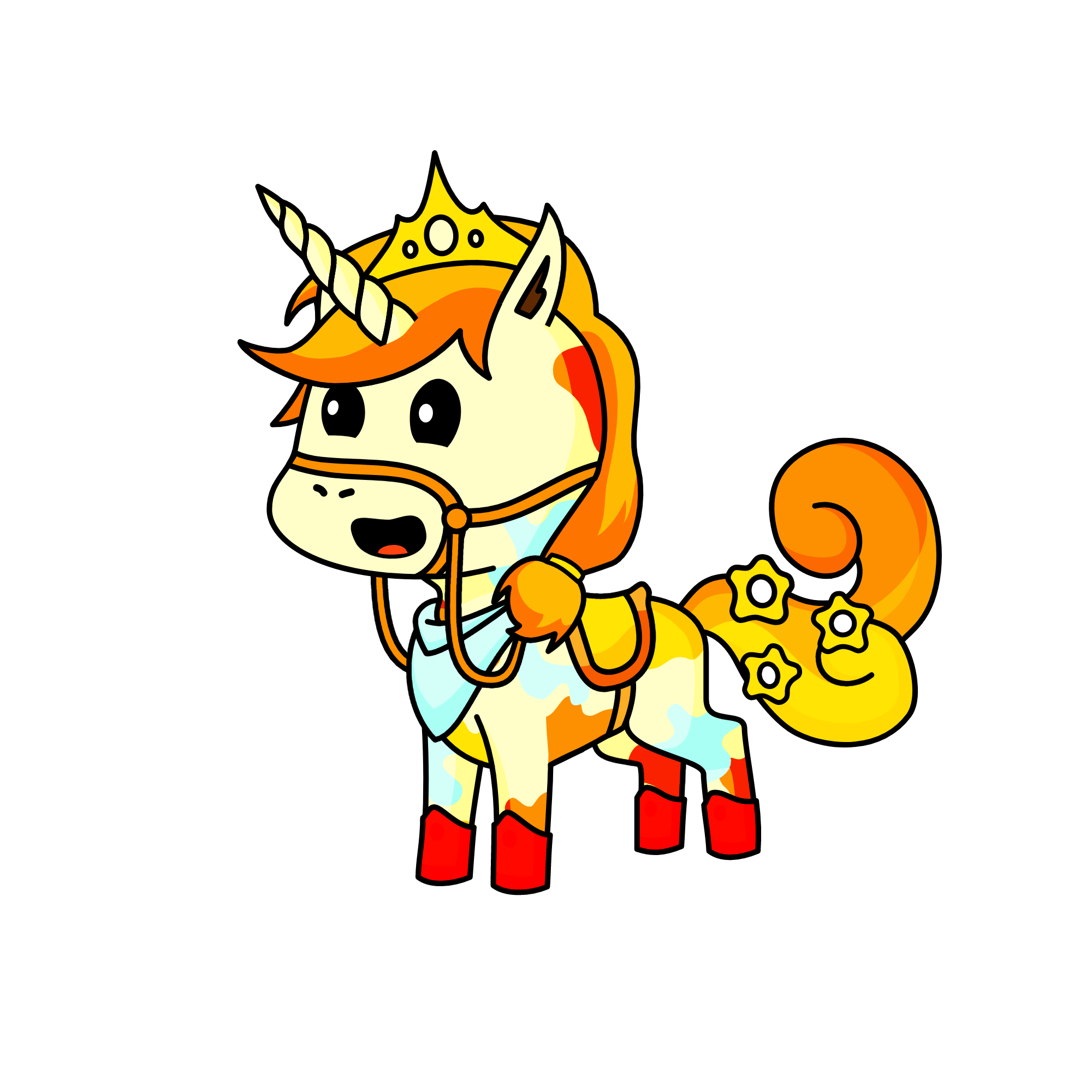 FireOpal, the unicorn