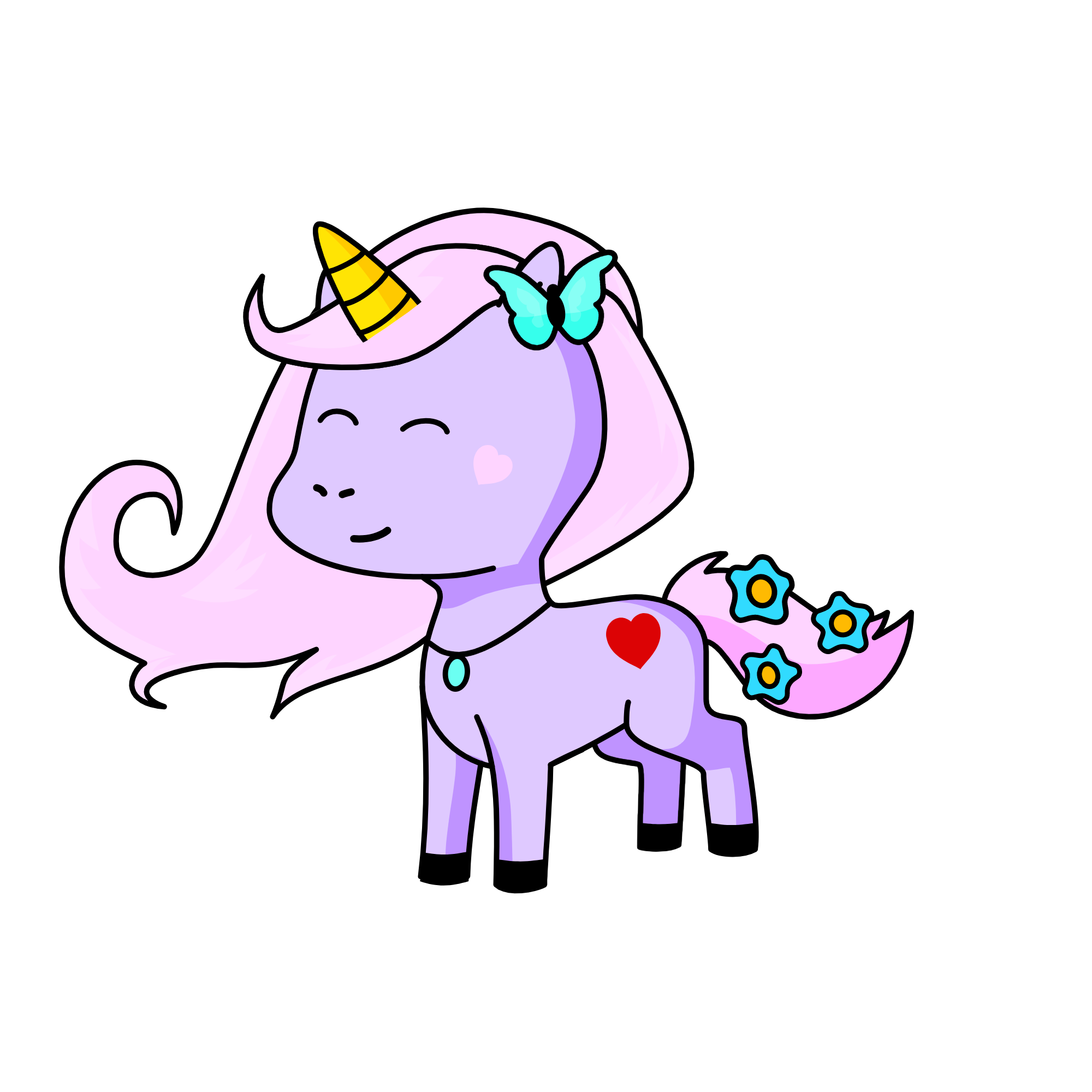 Moon, the unicorn