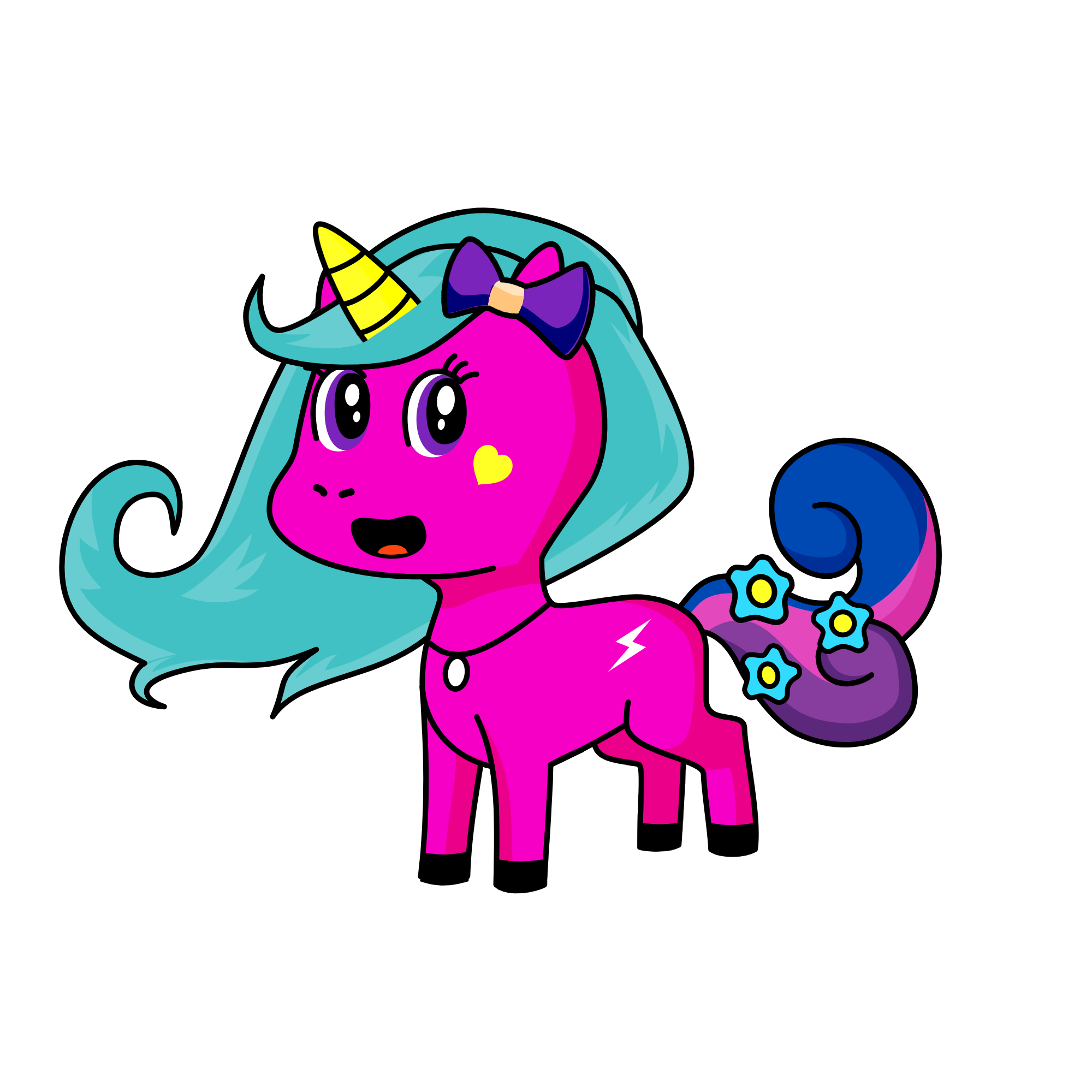 Electra, the unicorn
