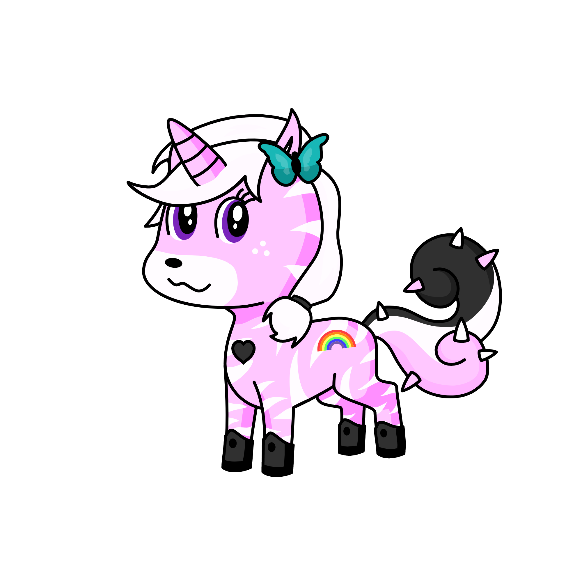 idk i randomize and changed colours thats all-, the unicorn