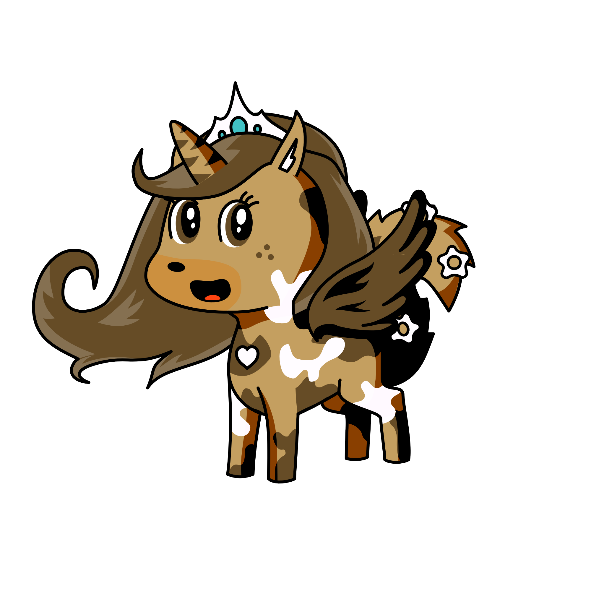 🤎🎂Brownie🎂🤎, the unicorn