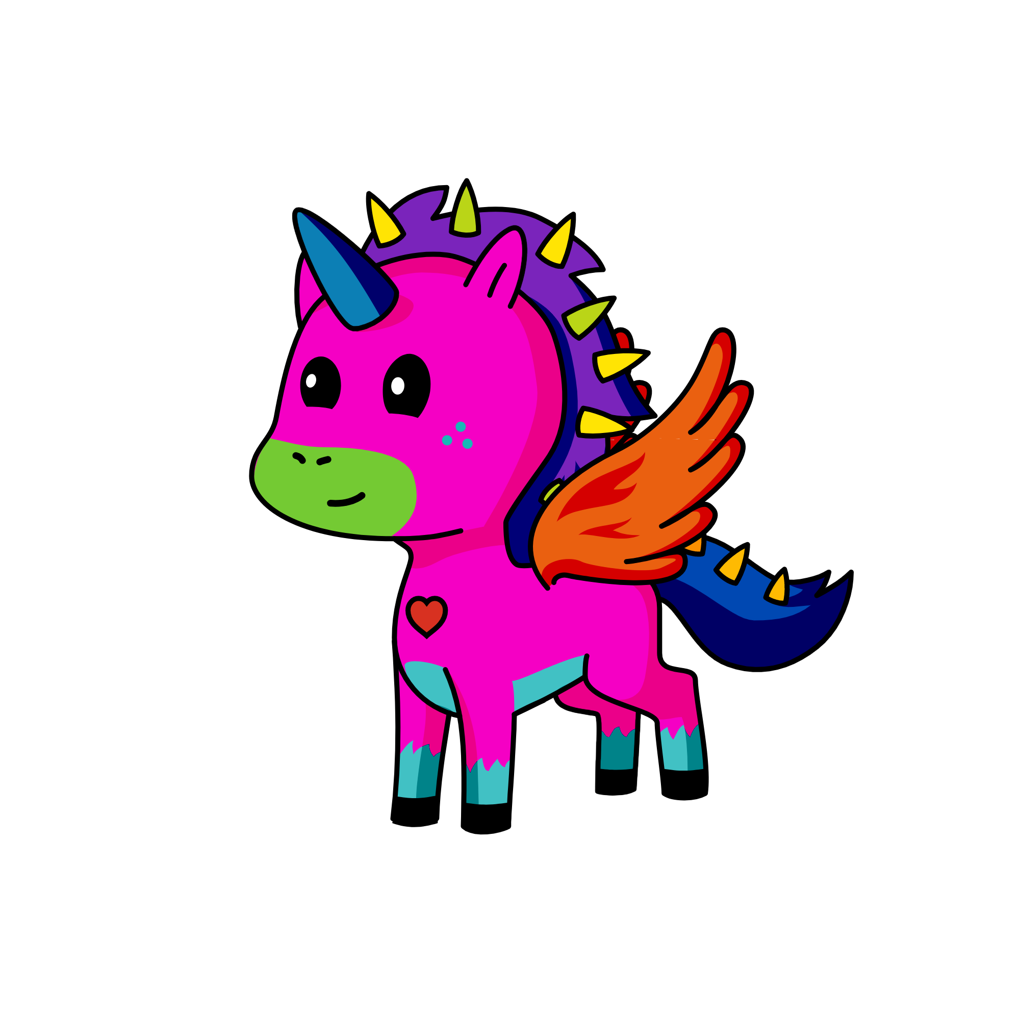 How to get wings go to about scroll down until u find wings, the unicorn