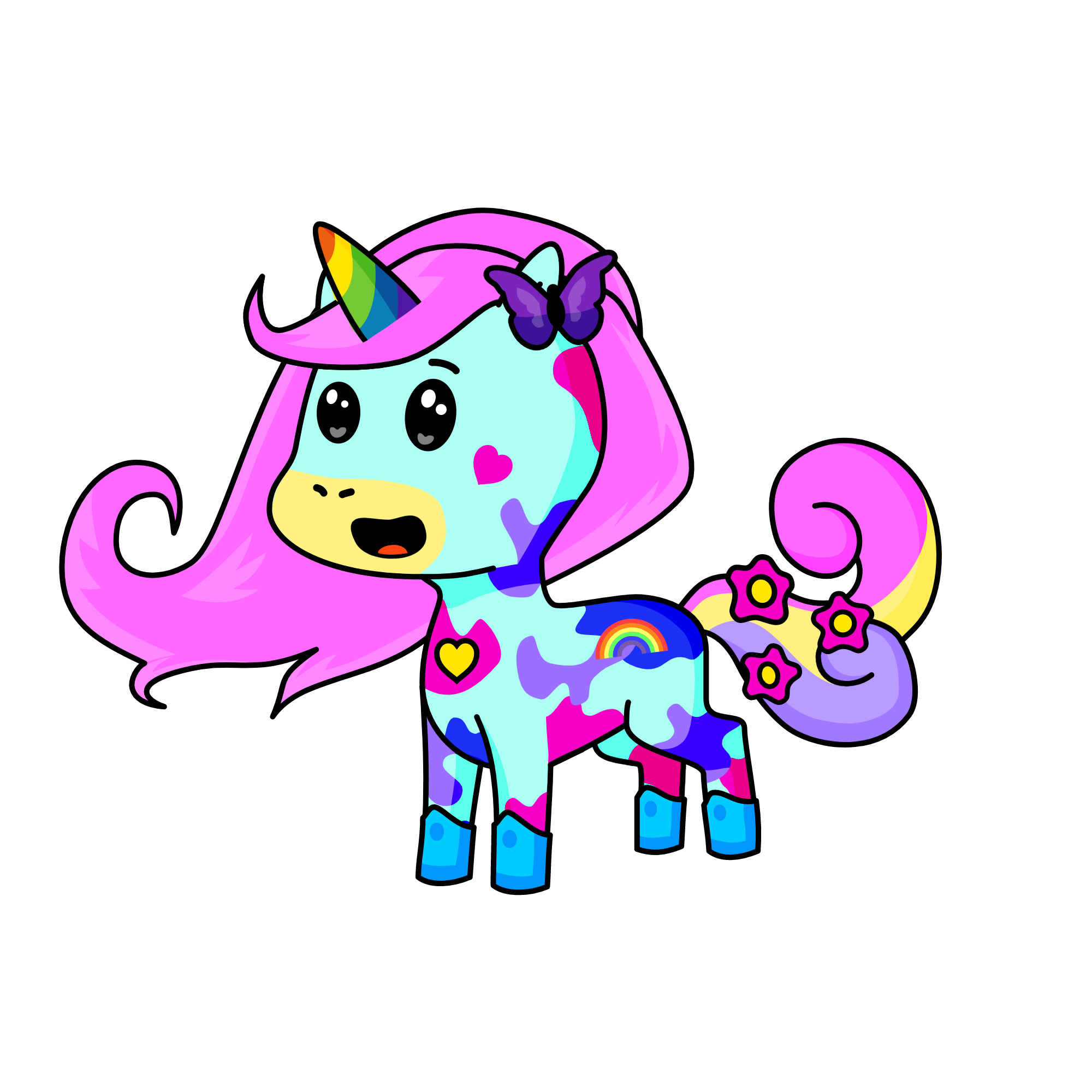Pastella, the unicorn