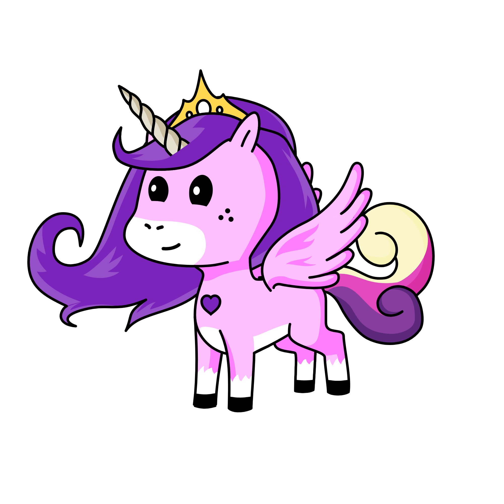 Cutie pie, the unicorn