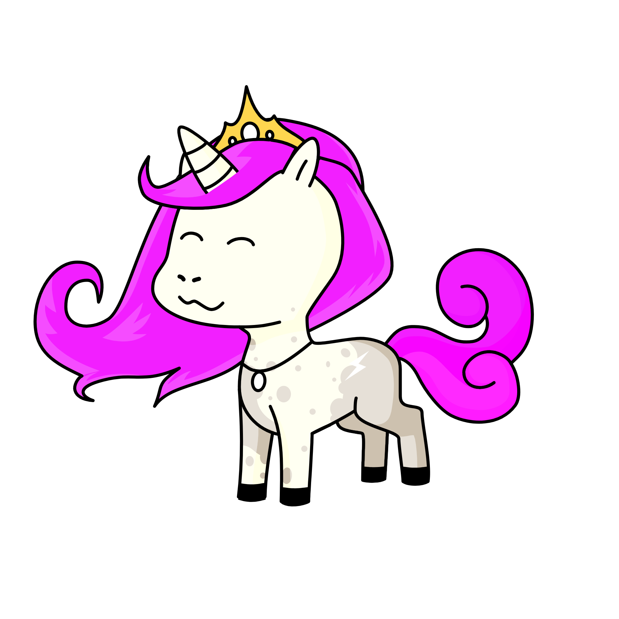 queen of pp, the unicorn