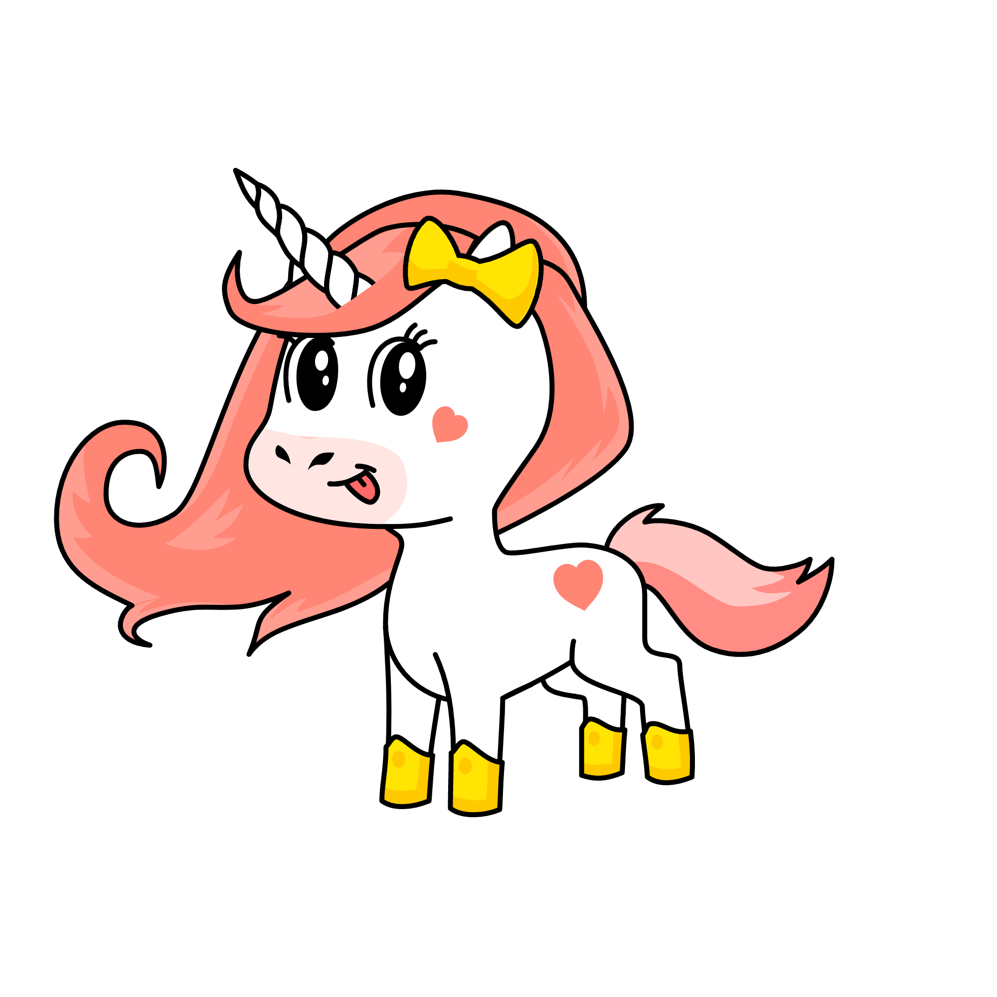 Ema luktar ekligt, the unicorn