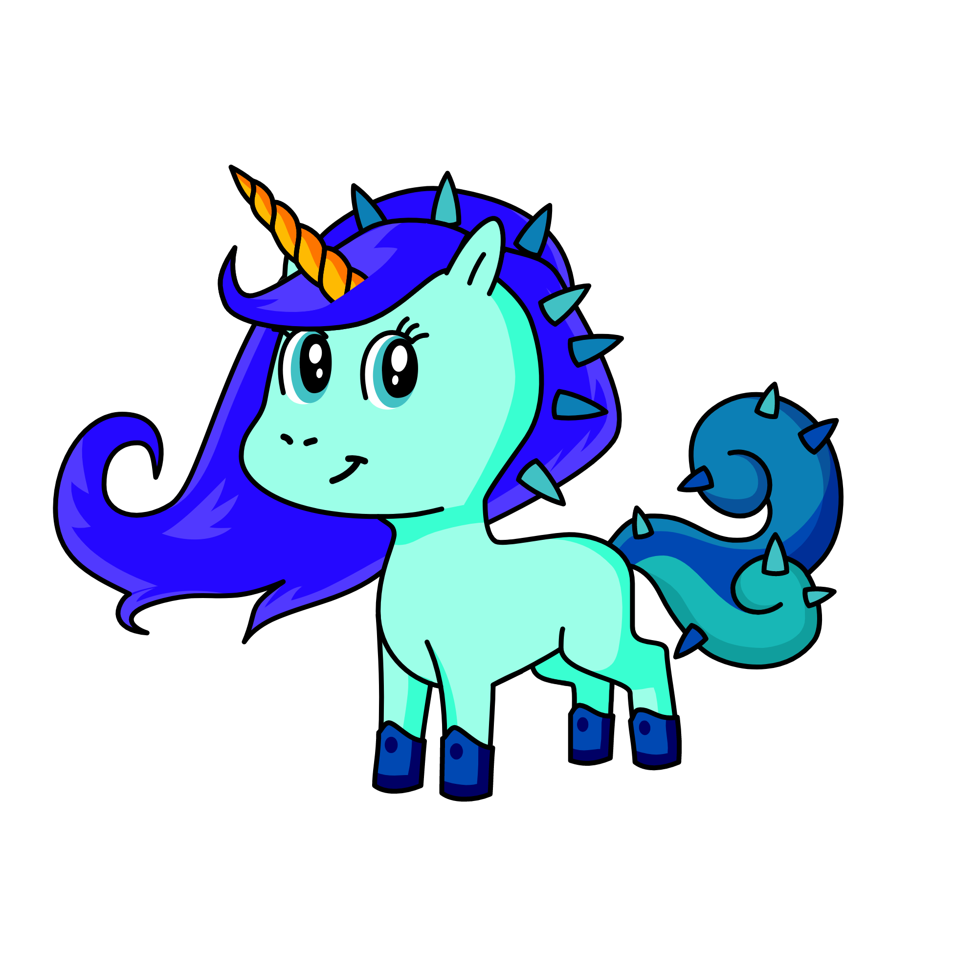 cloud warrior, the unicorn