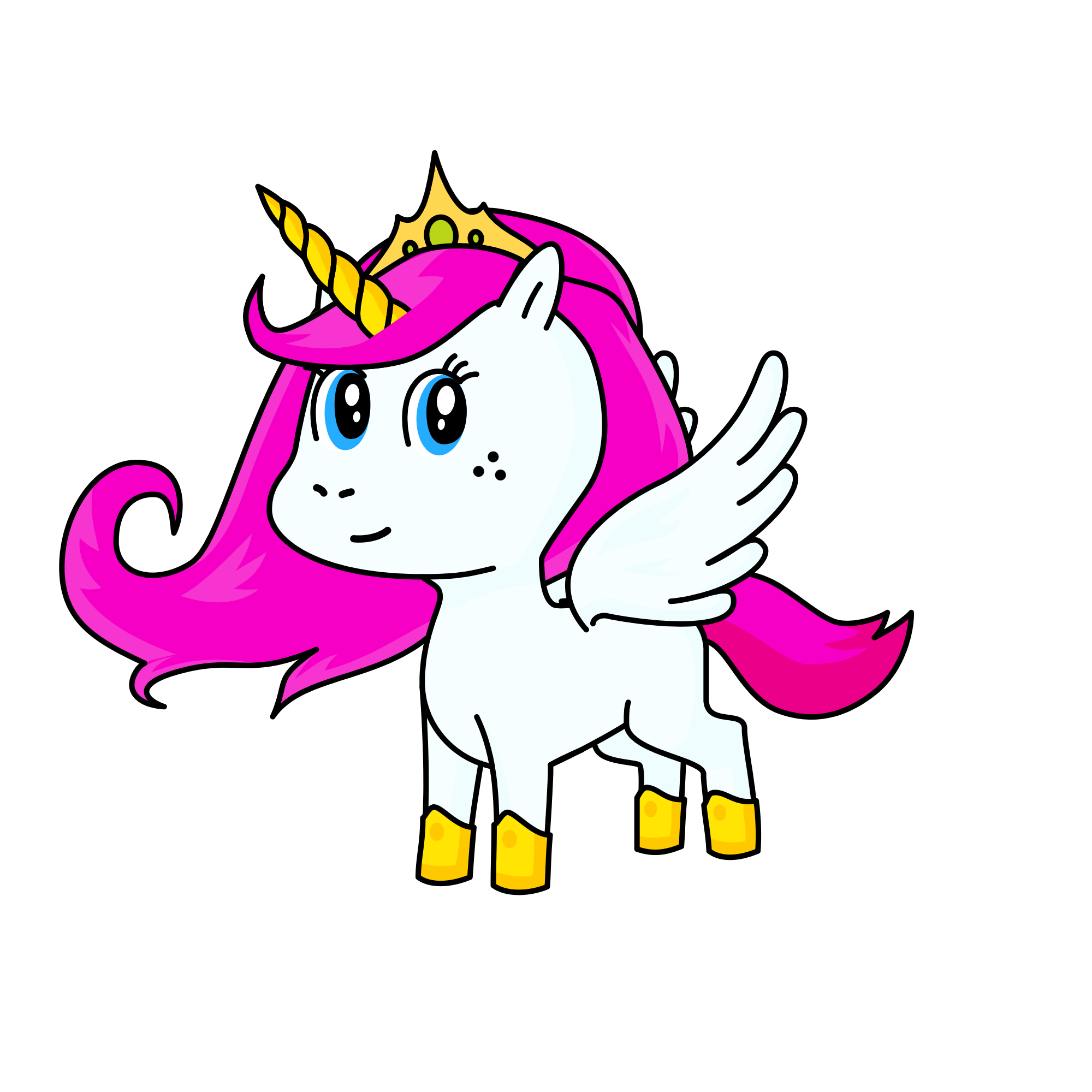 Princess Luna the 2nd, the unicorn