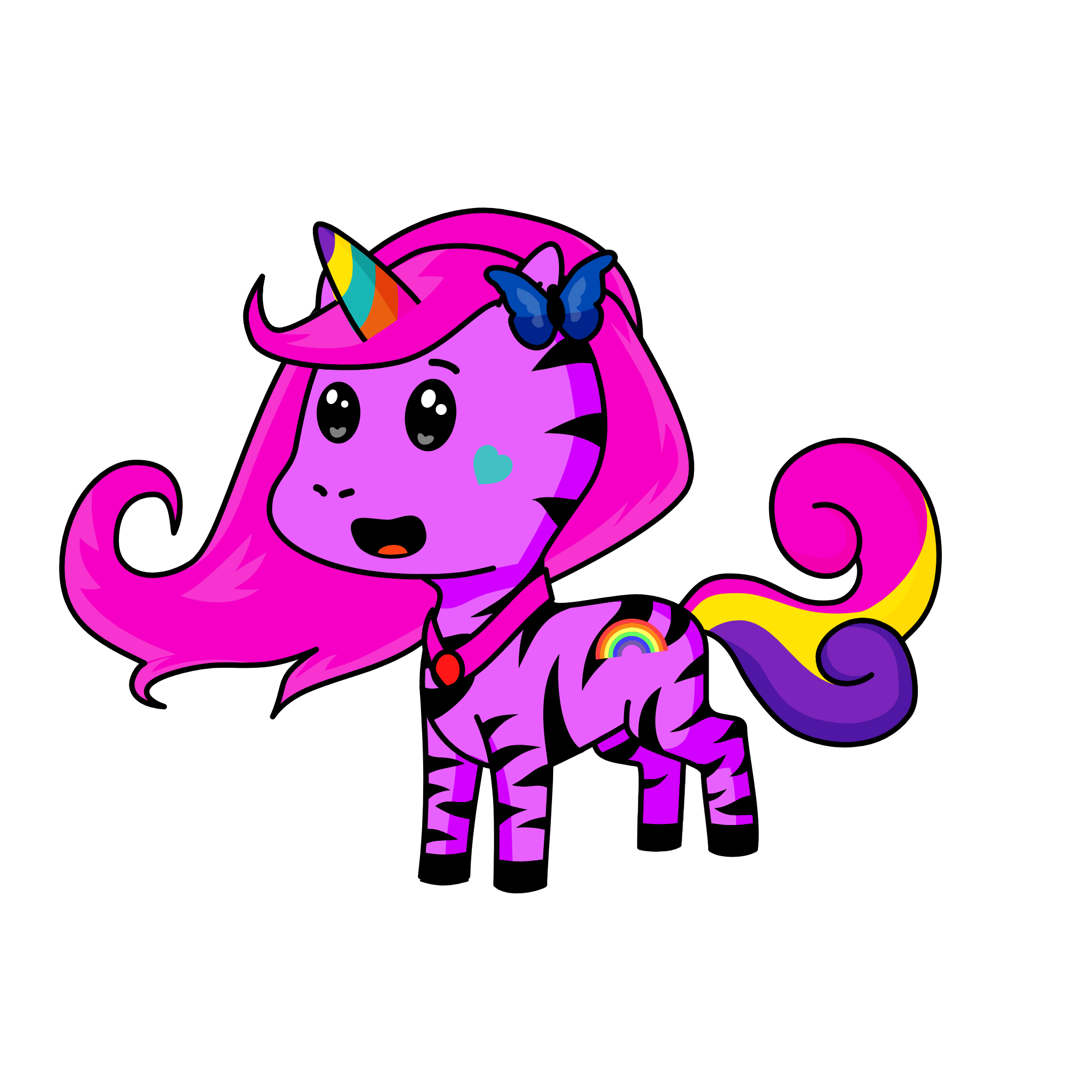 Hannah Queen of the world , the unicorn