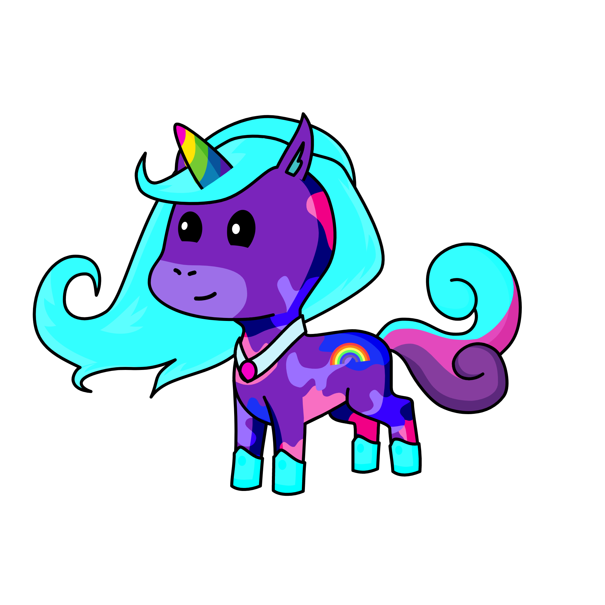 Pops, the unicorn