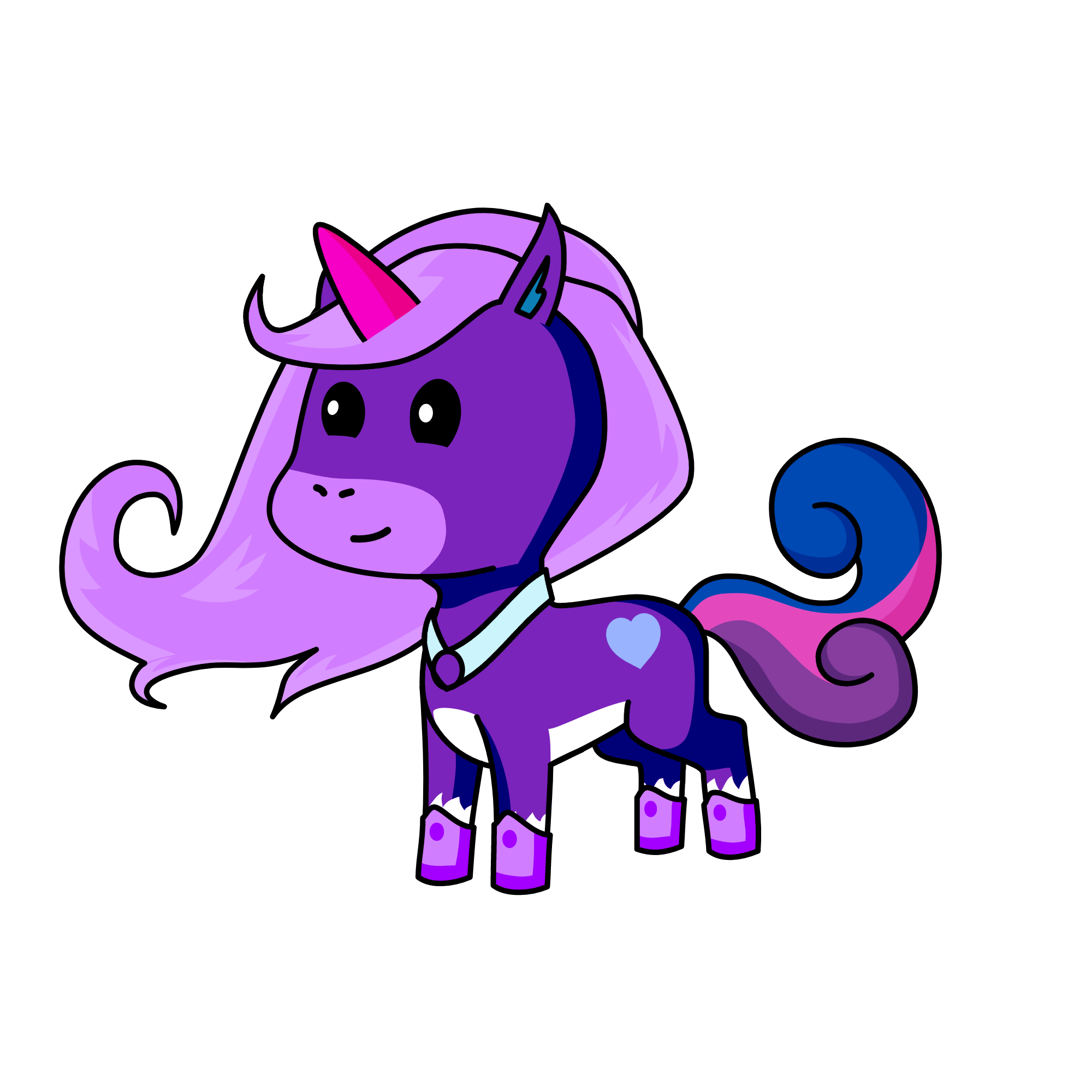 Heart, the unicorn