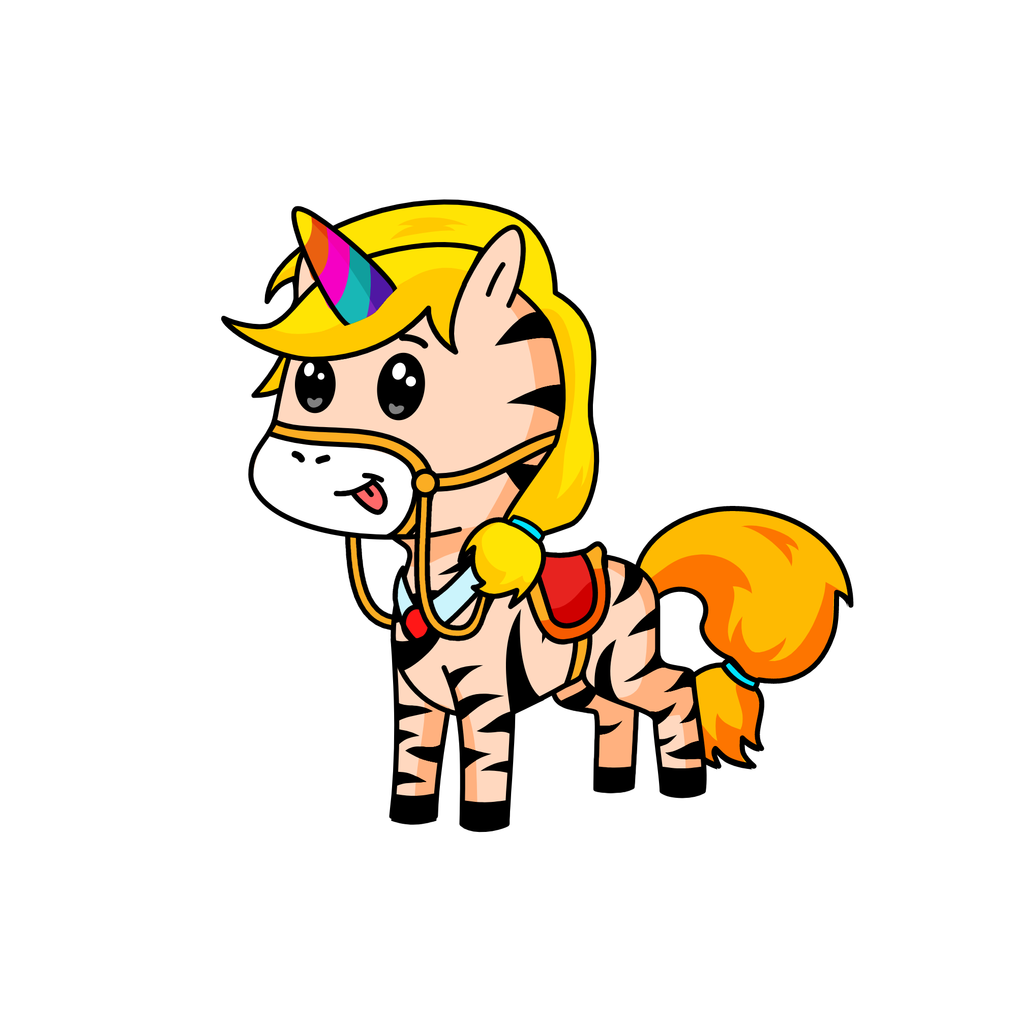 Tigery Princess 2.0, the unicorn