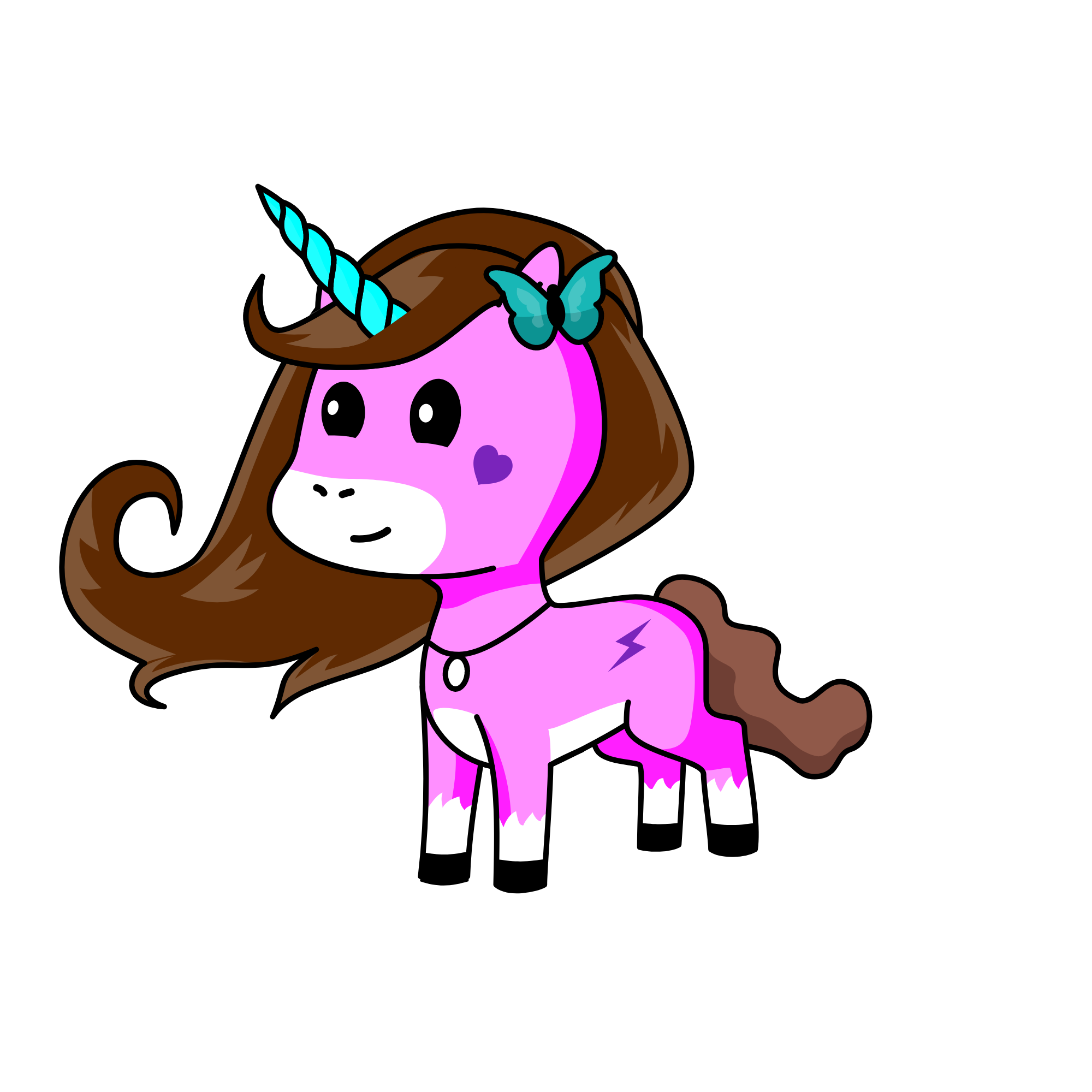 shine, the unicorn