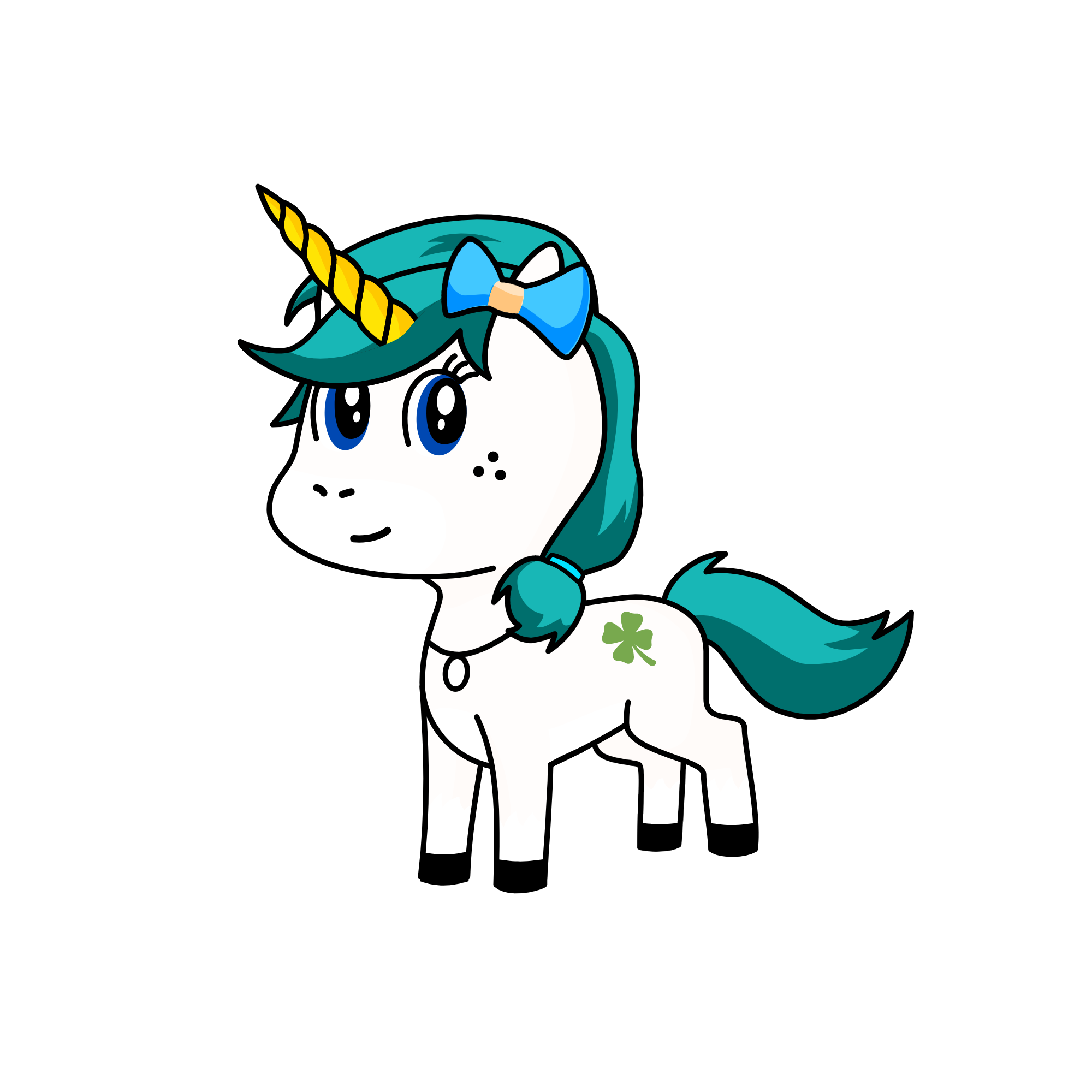 Fuffy, the unicorn