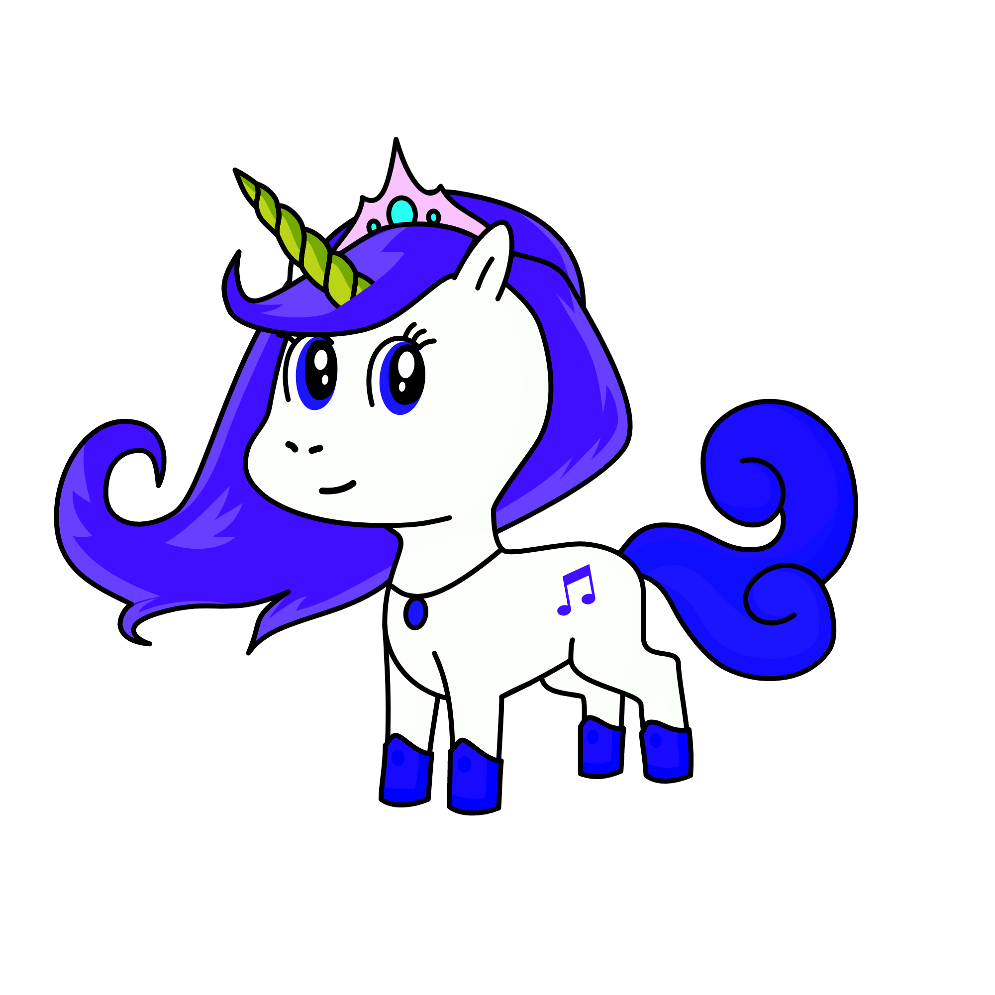 Lilly, the unicorn