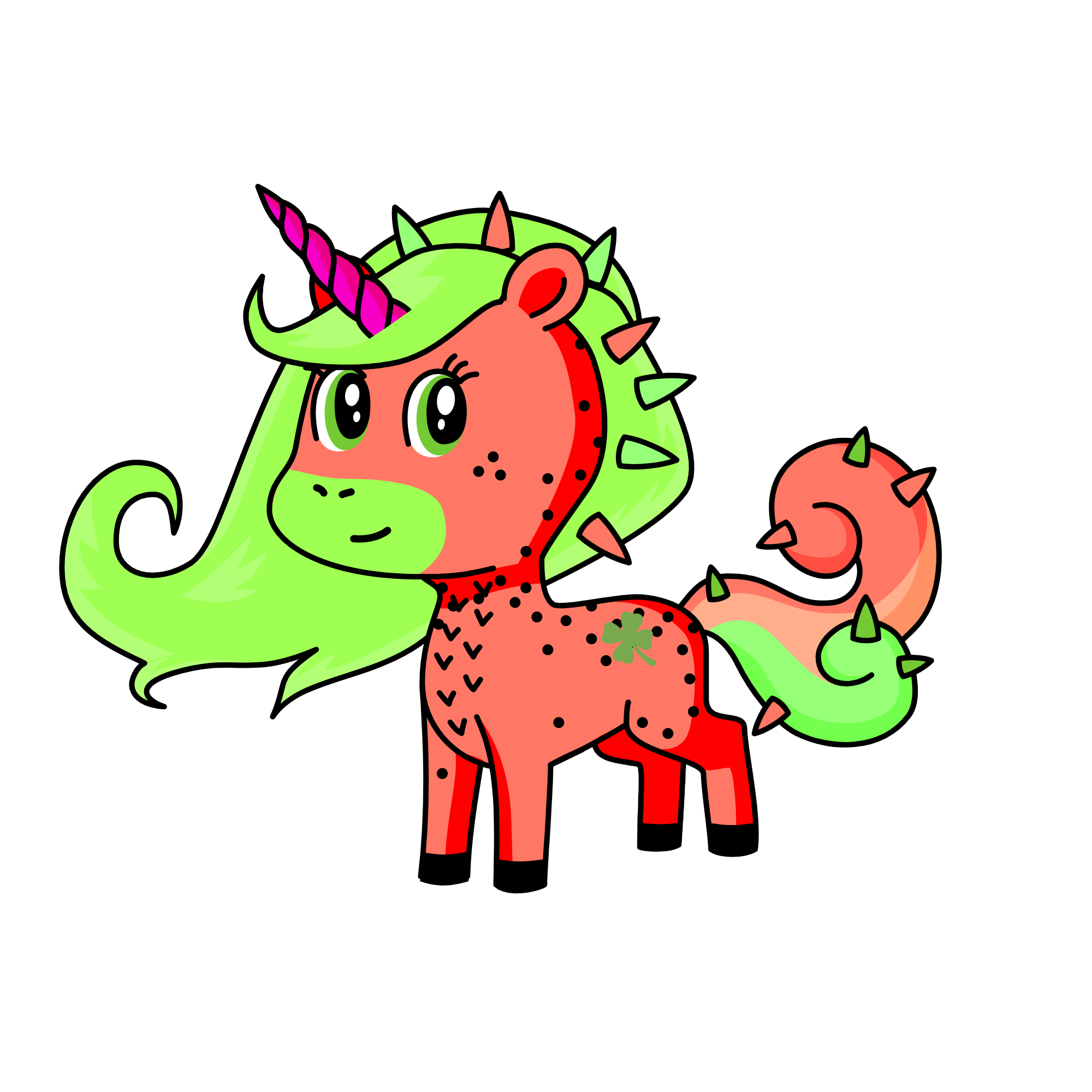 WaterMelon Blast, the unicorn