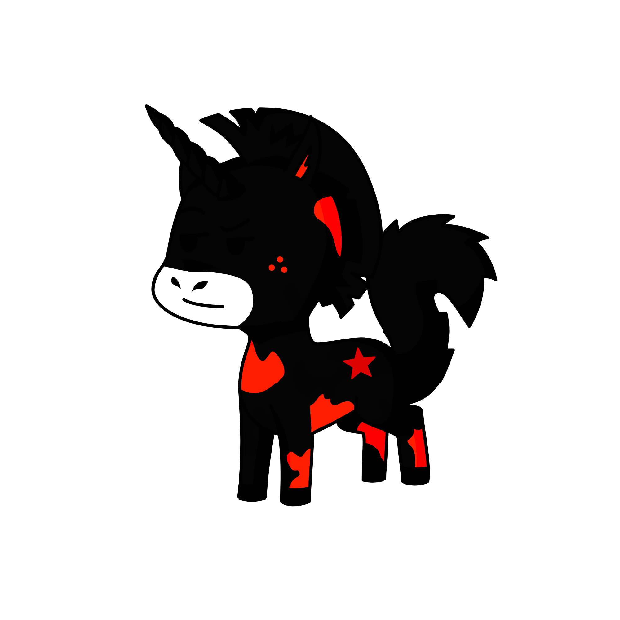 Darth Vader, the unicorn