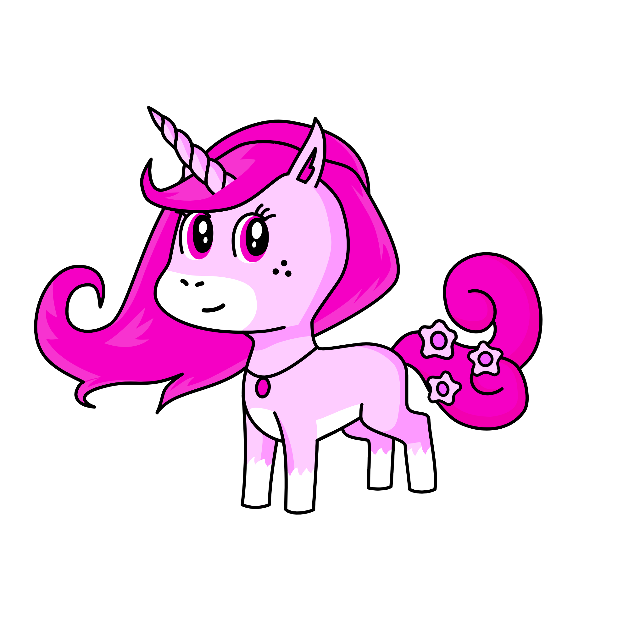 Sunny unicorn twin, the unicorn