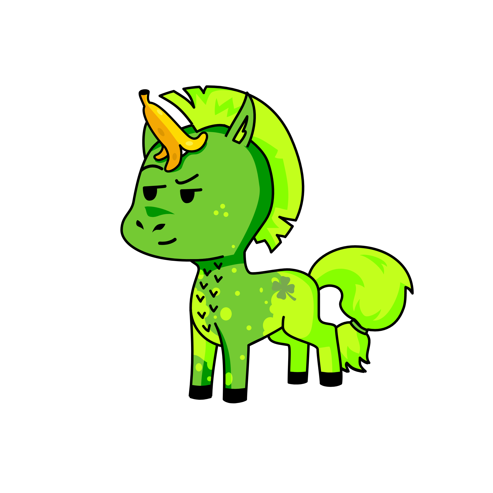 banana, the unicorn