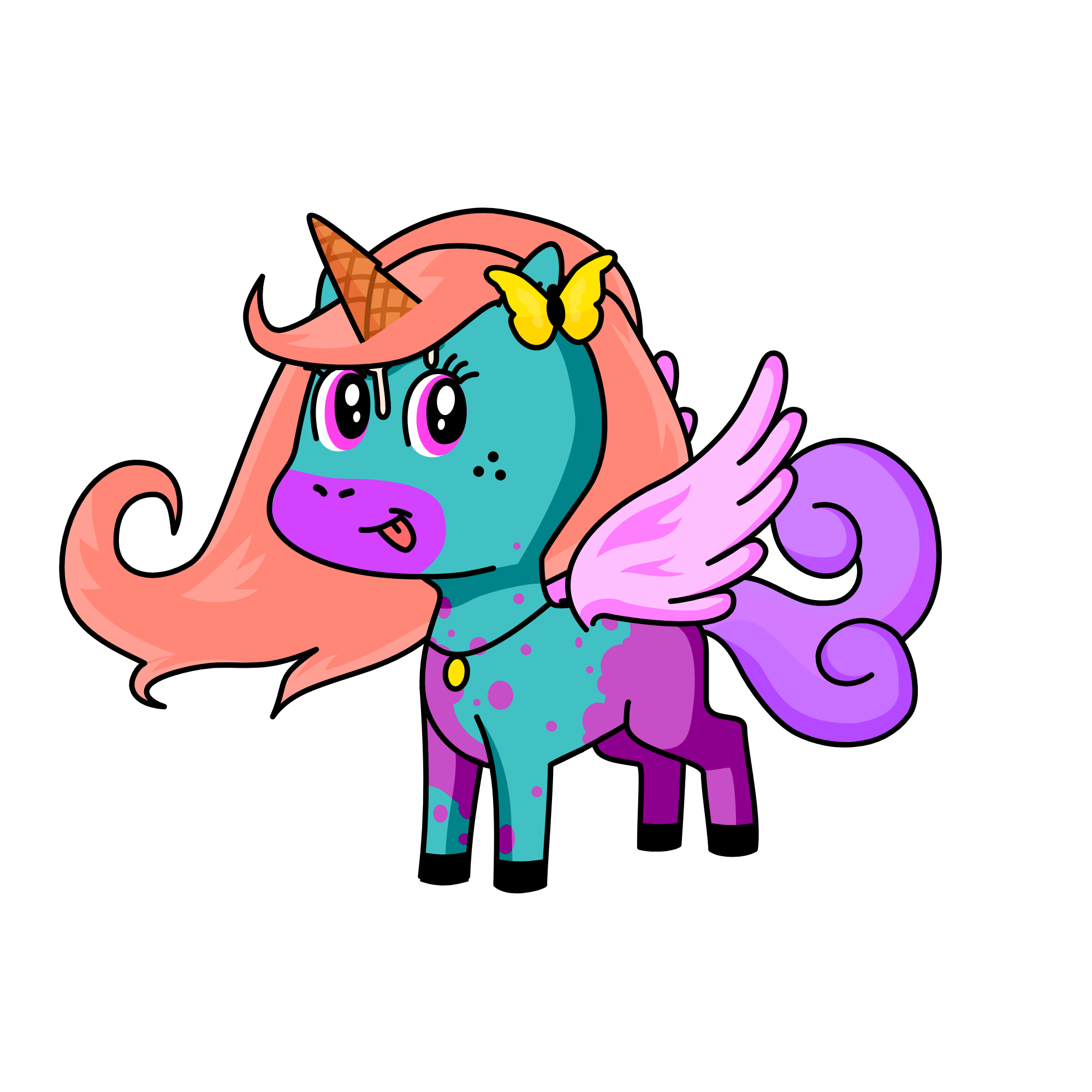 bainilla, the unicorn