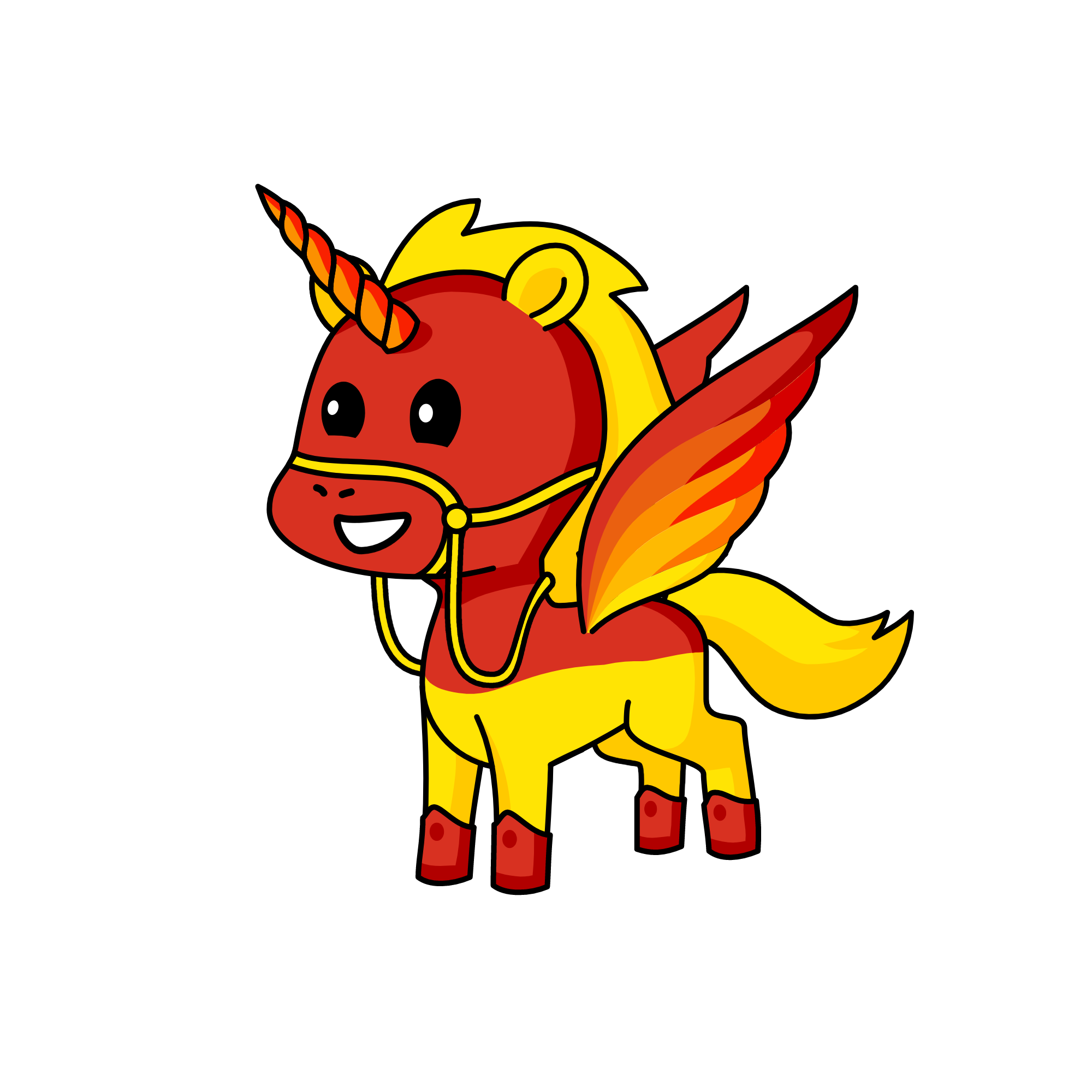 The king of the sun, the unicorn