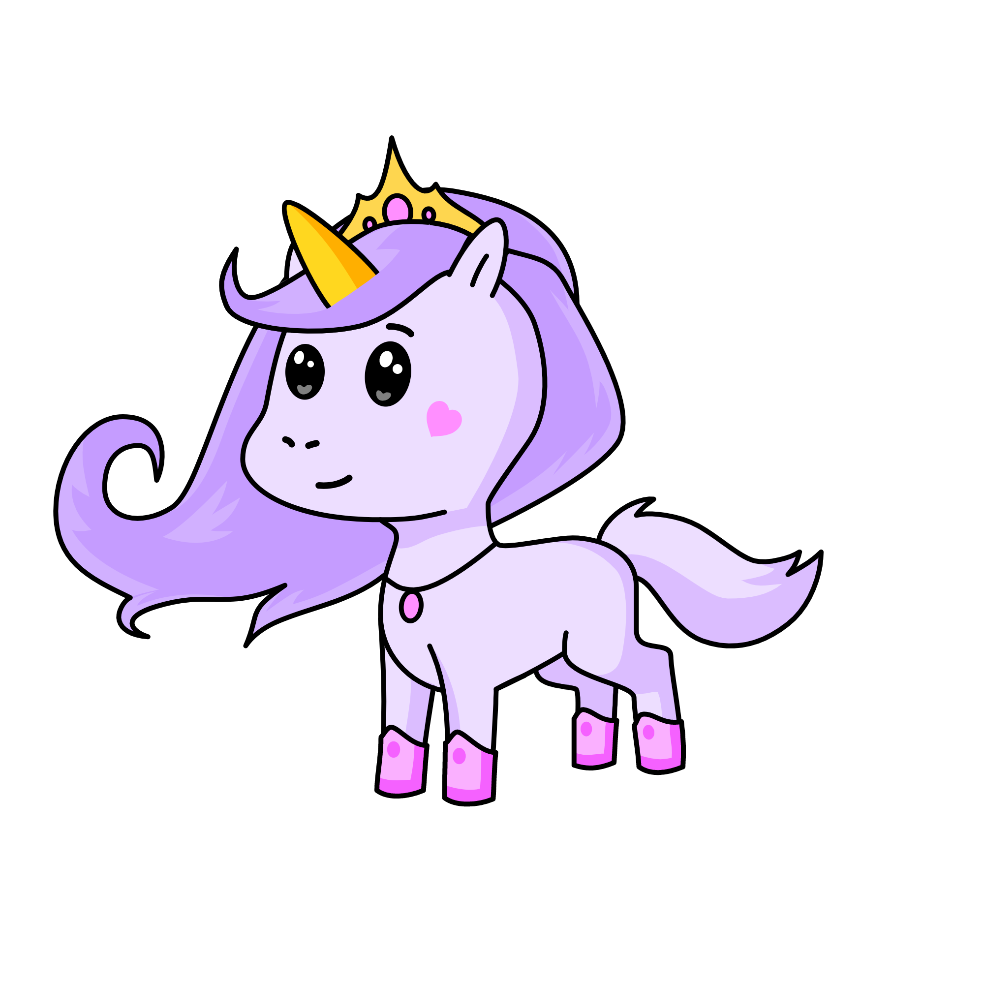 Angela, the unicorn
