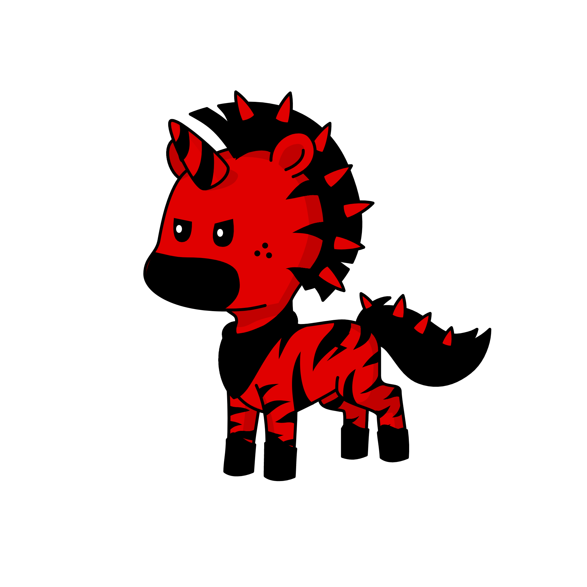 Rocker, the unicorn