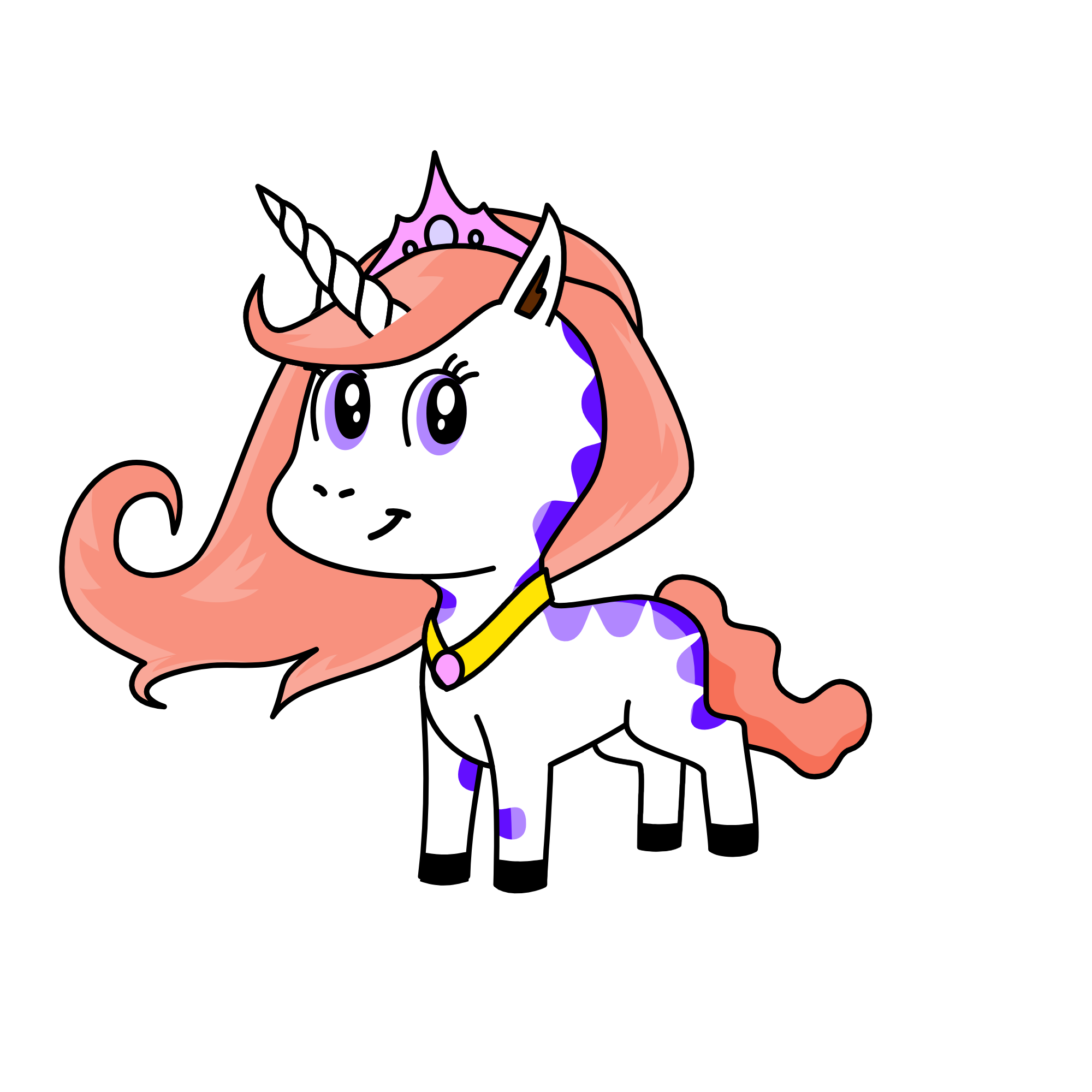 Princess Lia of Unicorns, the unicorn