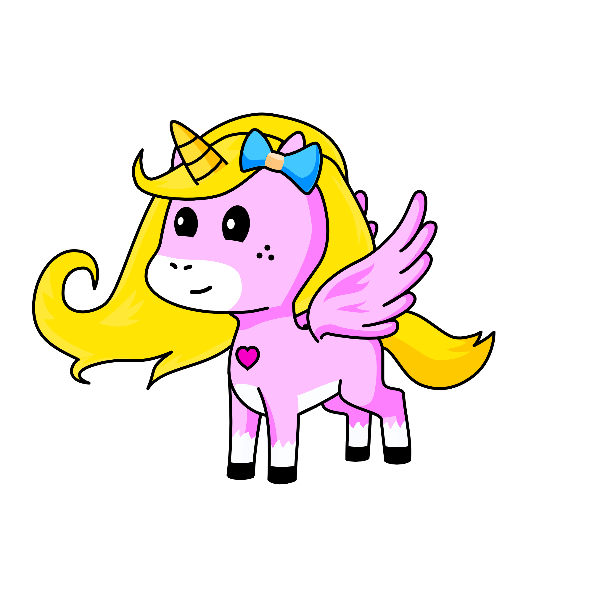 Imsanna, the unicorn