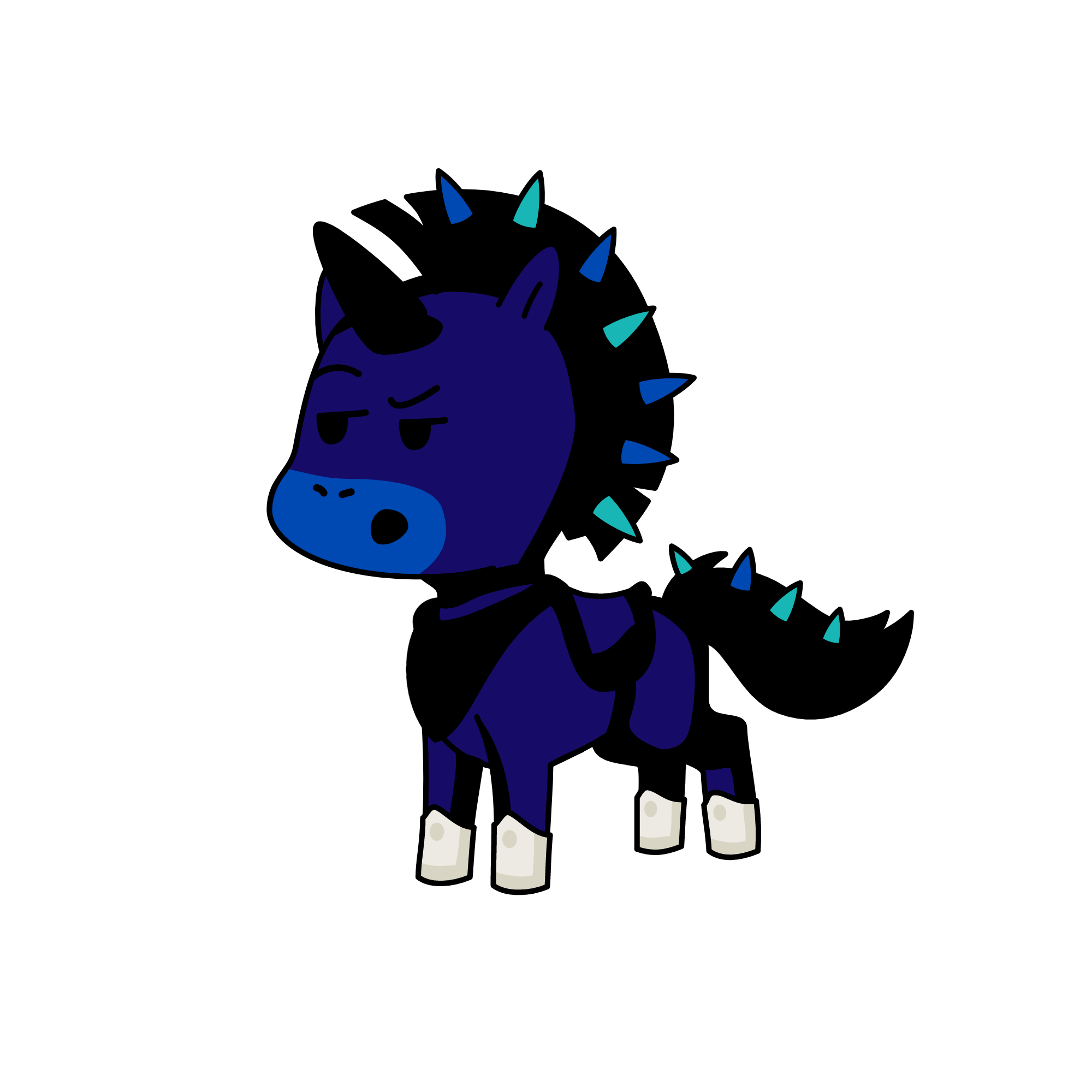Pls,This is a unicorn guard., the unicorn