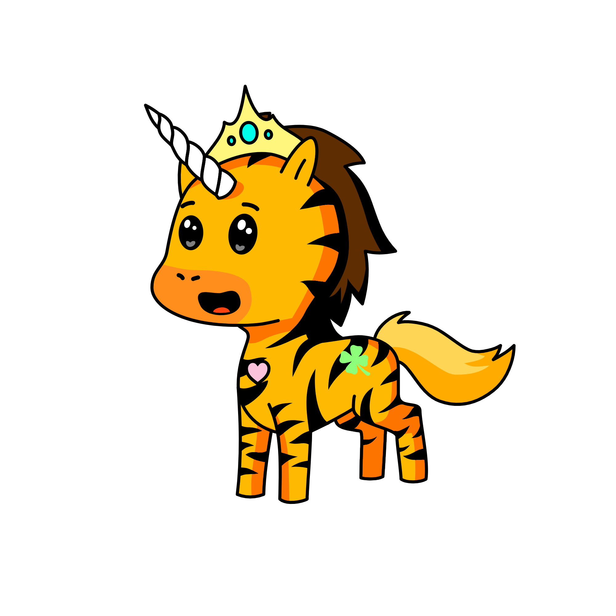 Tina, the unicorn