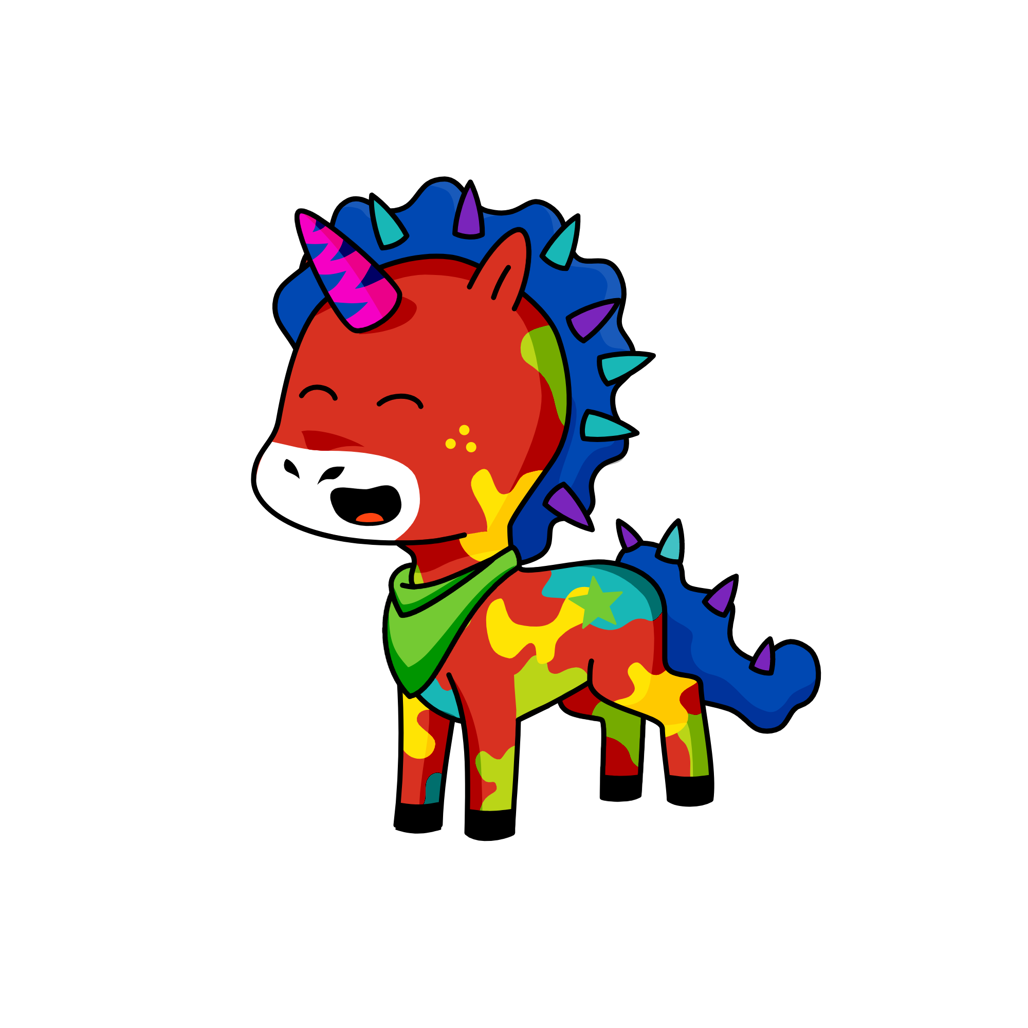 Rocky, the unicorn