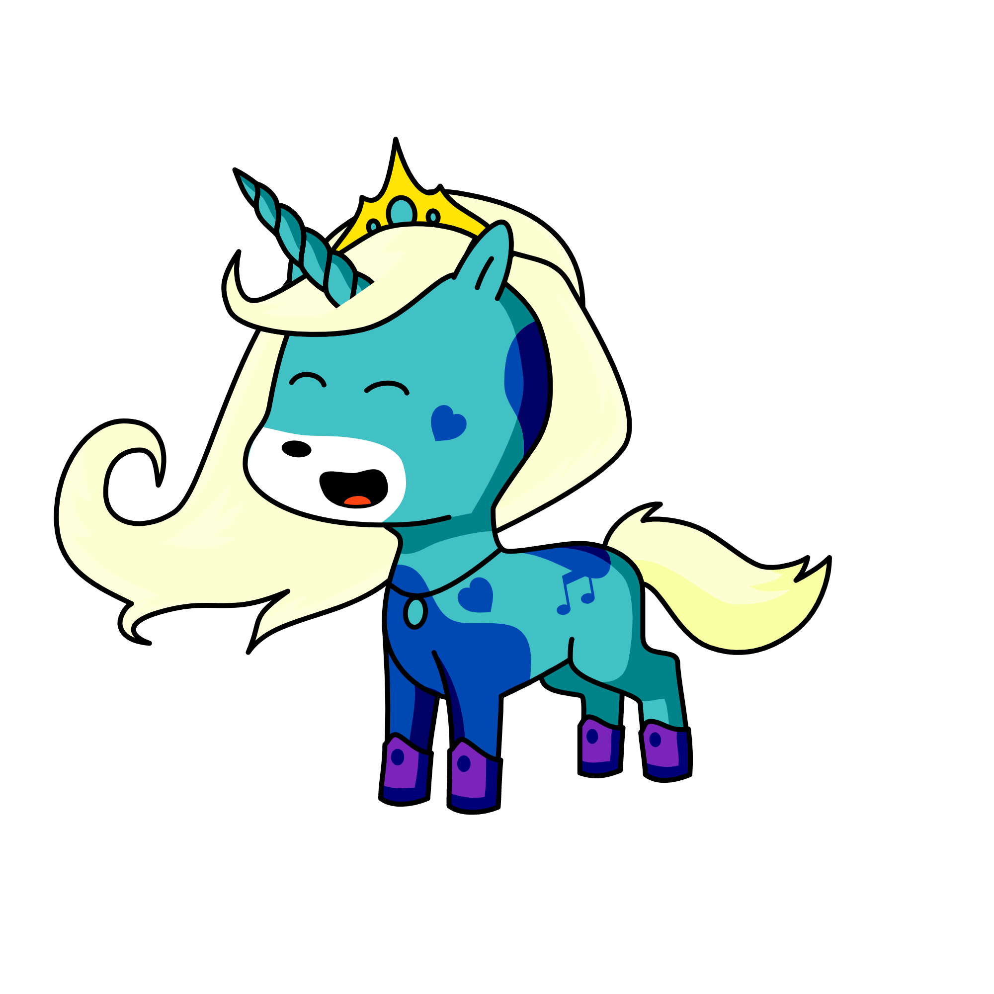 Elsa, the unicorn