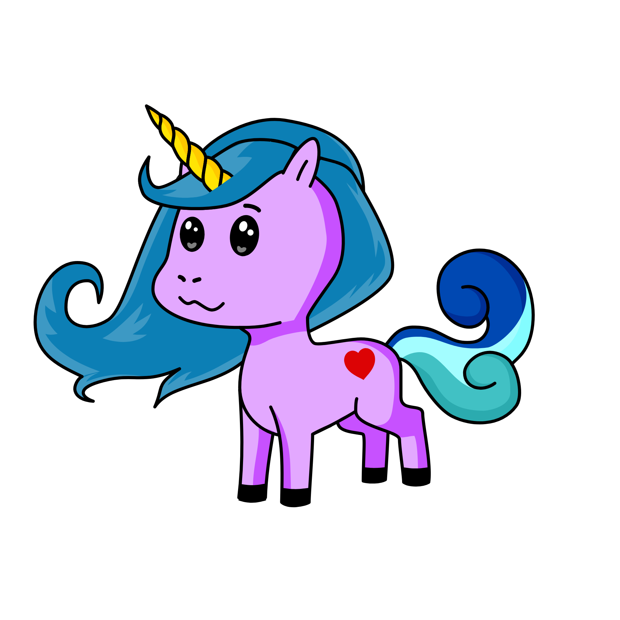 cornify, the unicorn