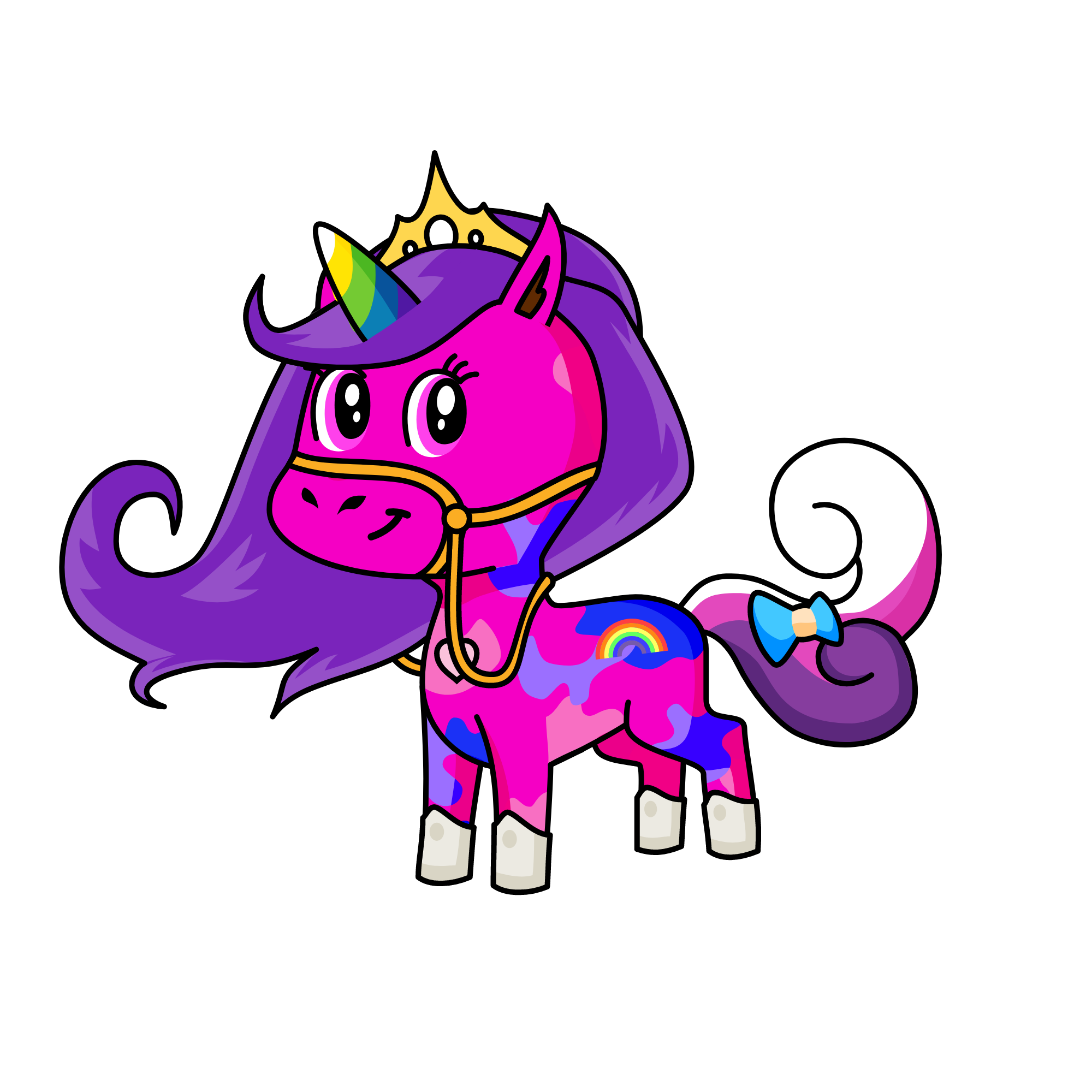 gökkuşağı, the unicorn