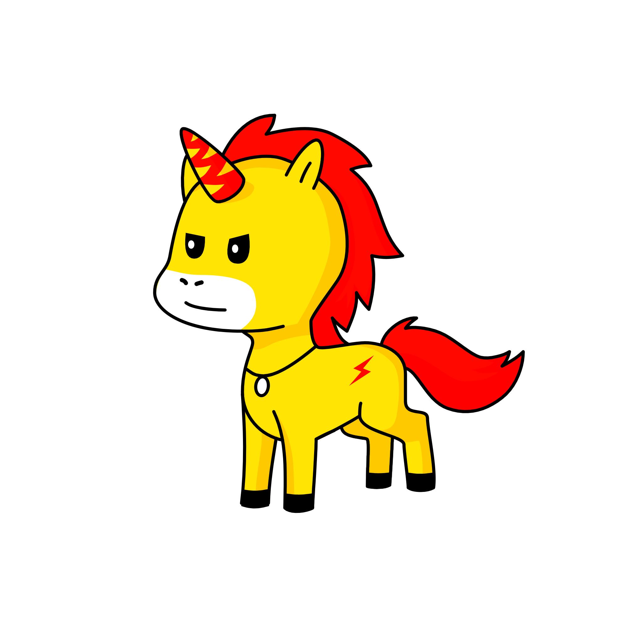 Thunder, the unicorn
