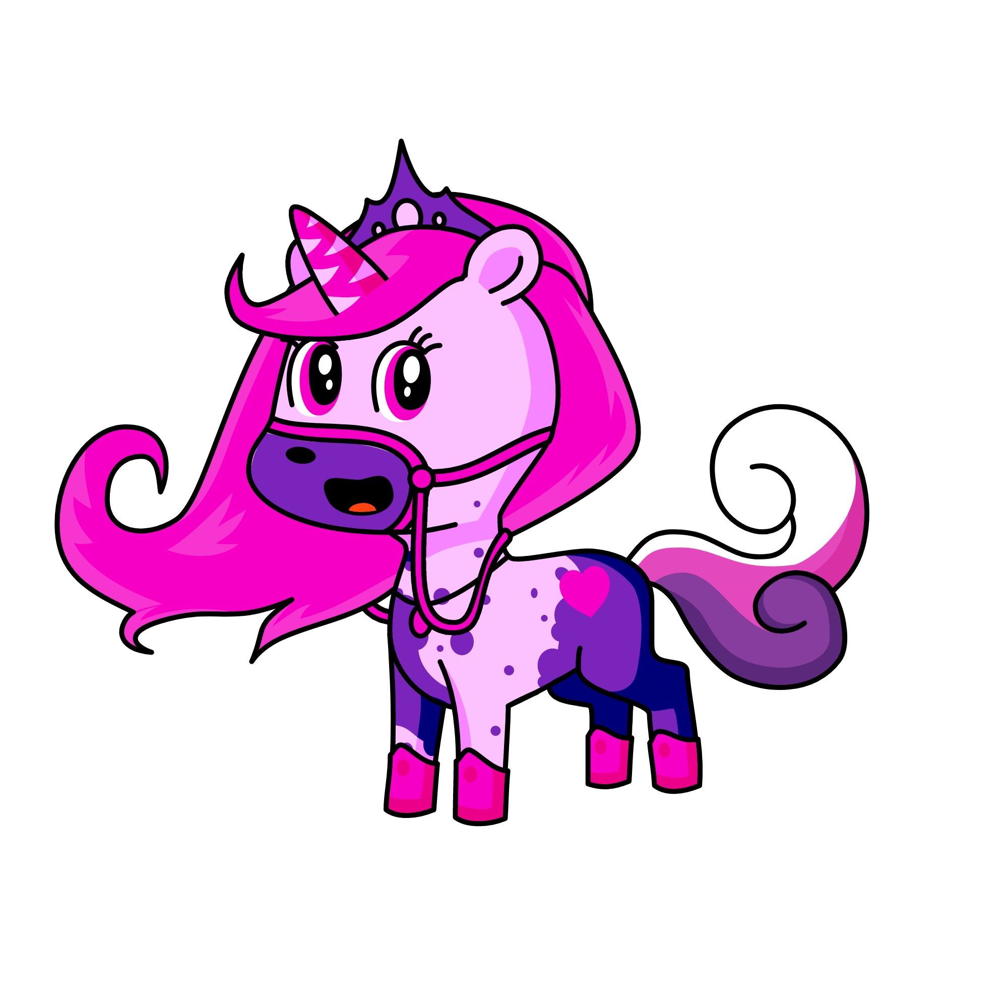Sky, the unicorn