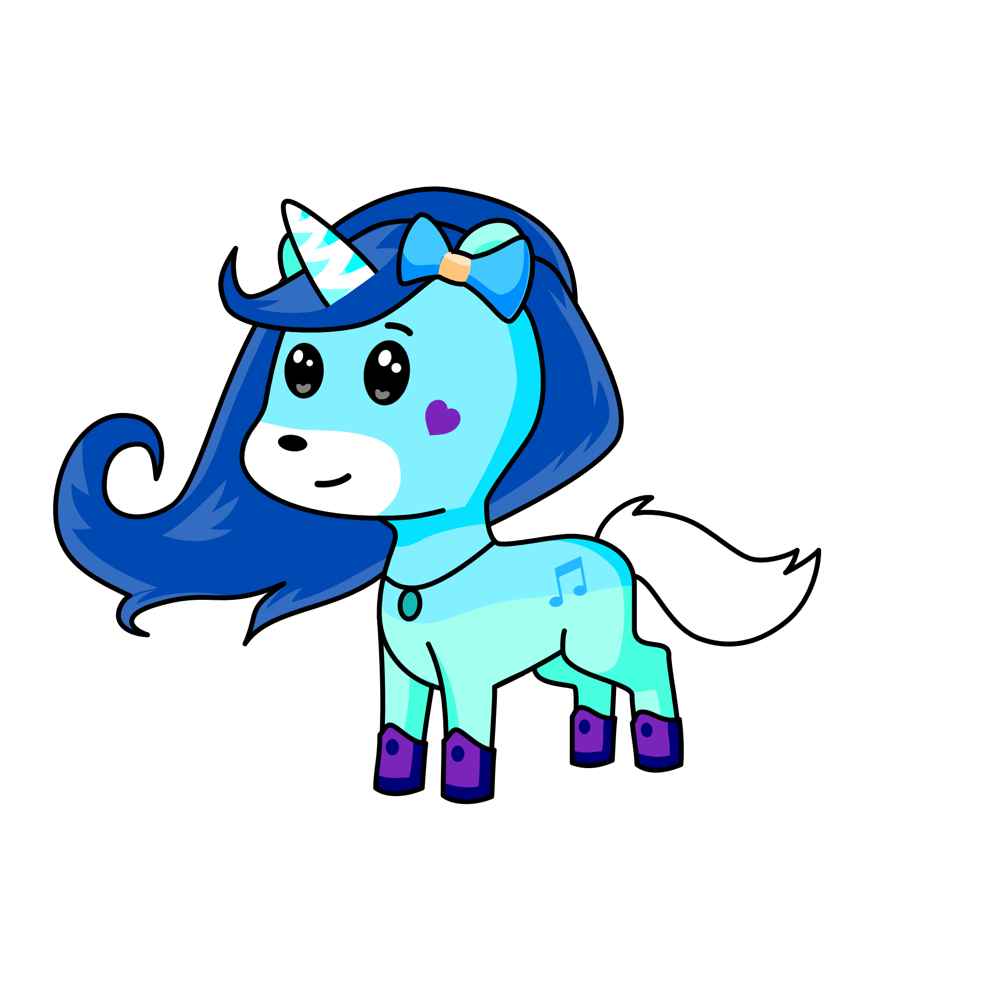 Snowflake, the unicorn