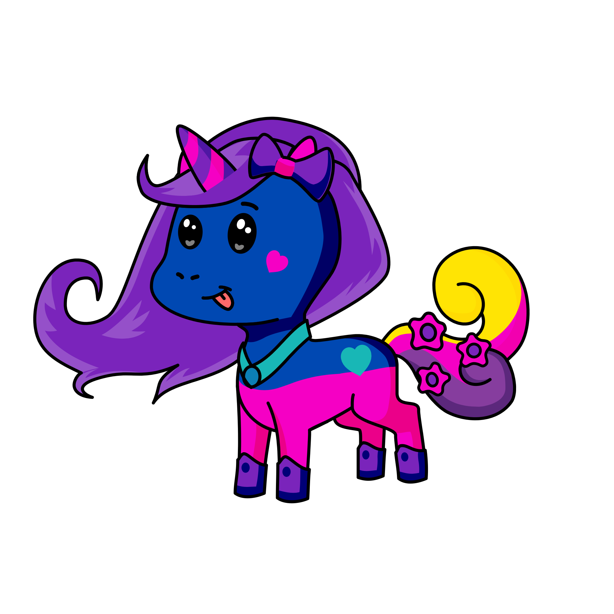 black sky , the unicorn