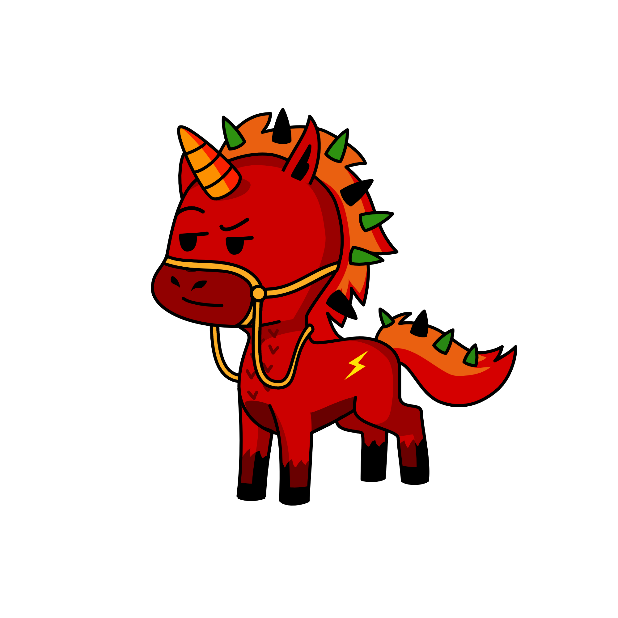 Fogo, the unicorn