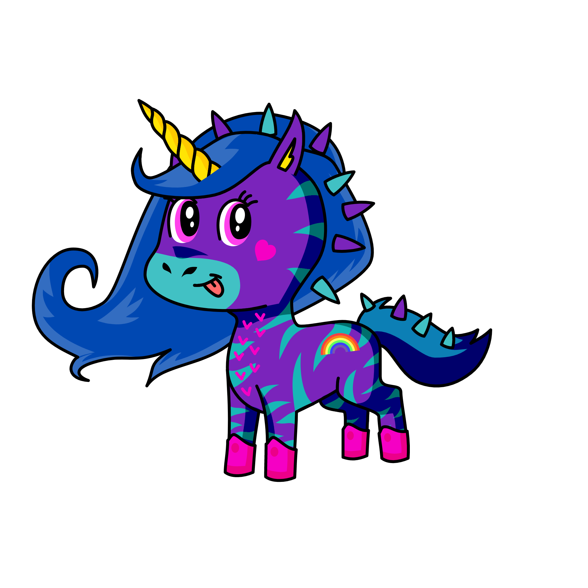 Malnifacent, the unicorn