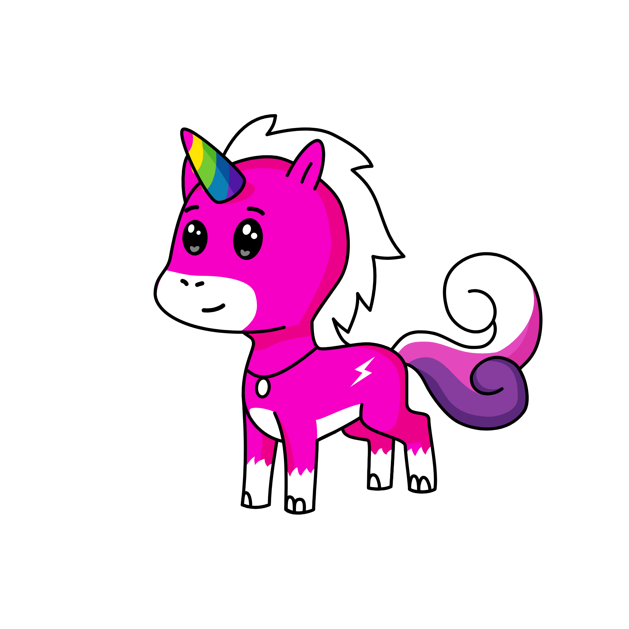 Sophia, the unicorn