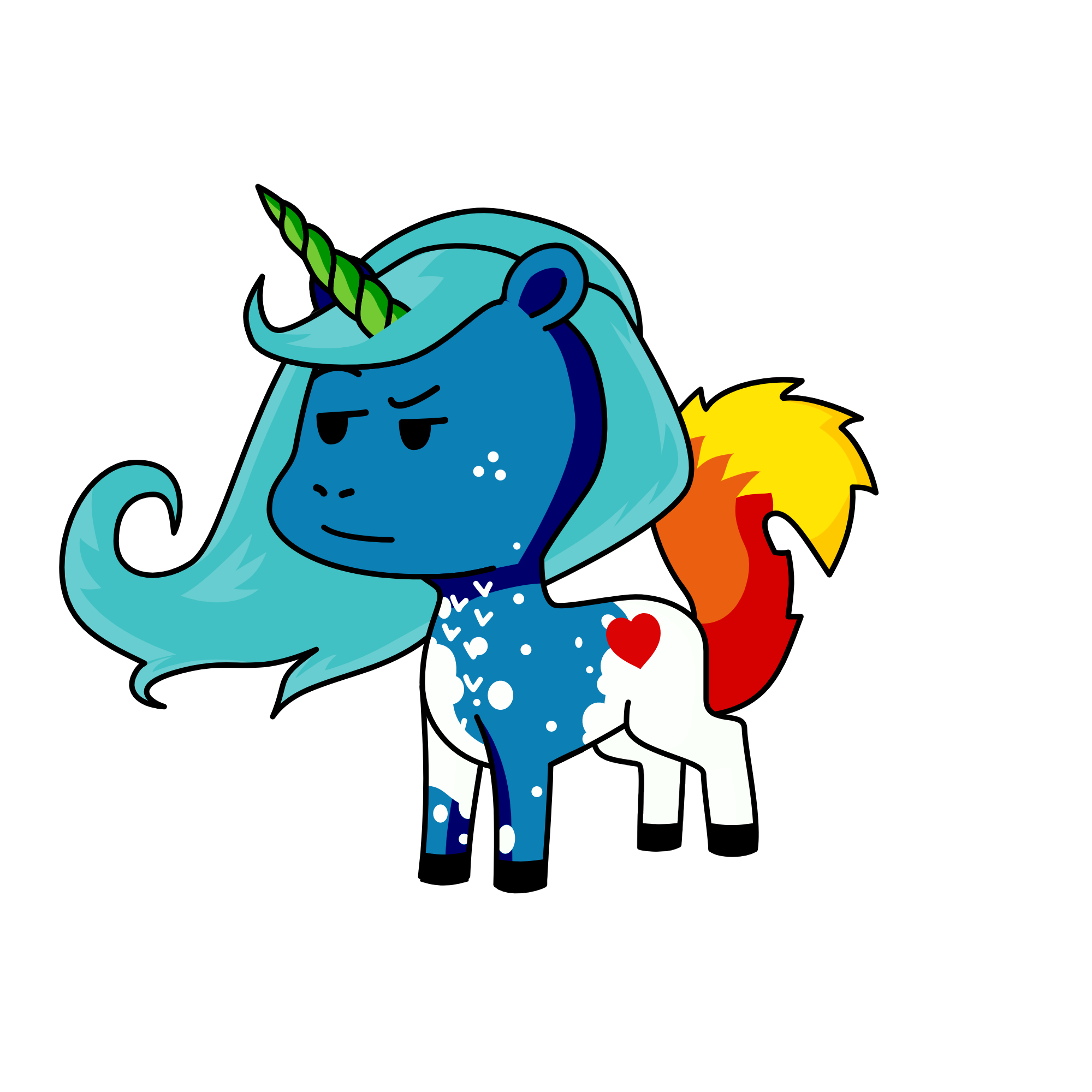 what f, the unicorn