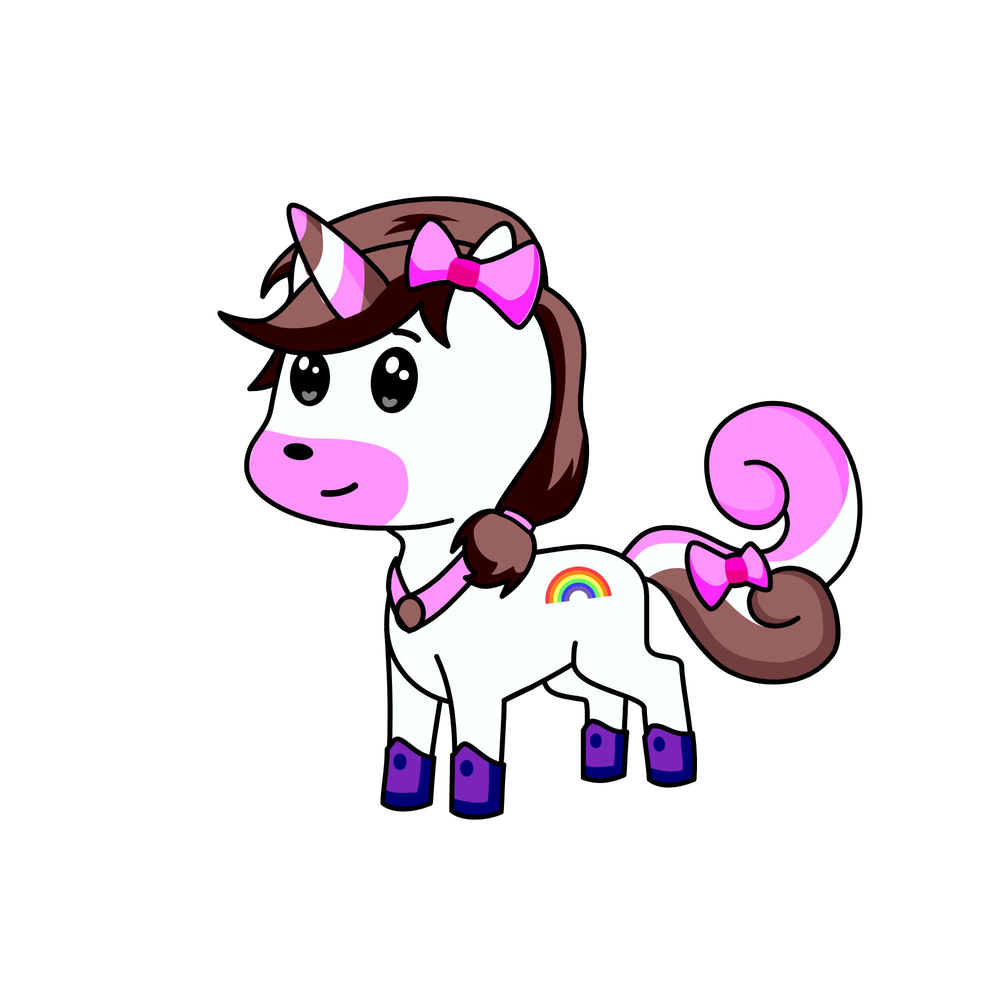 Sophie's Birthday Unicorn, the unicorn