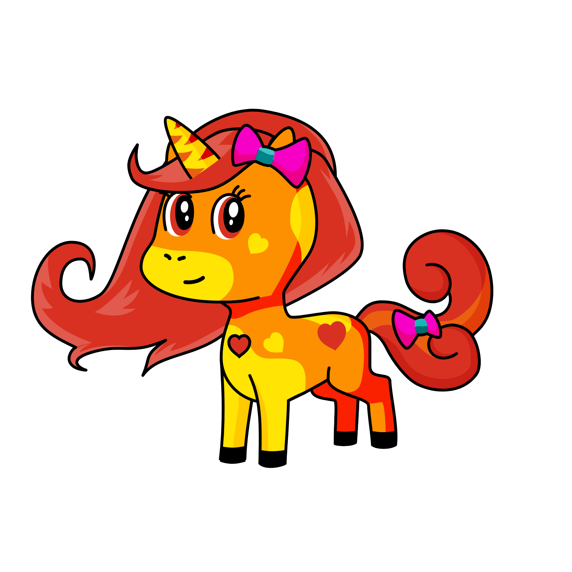 fire, the unicorn