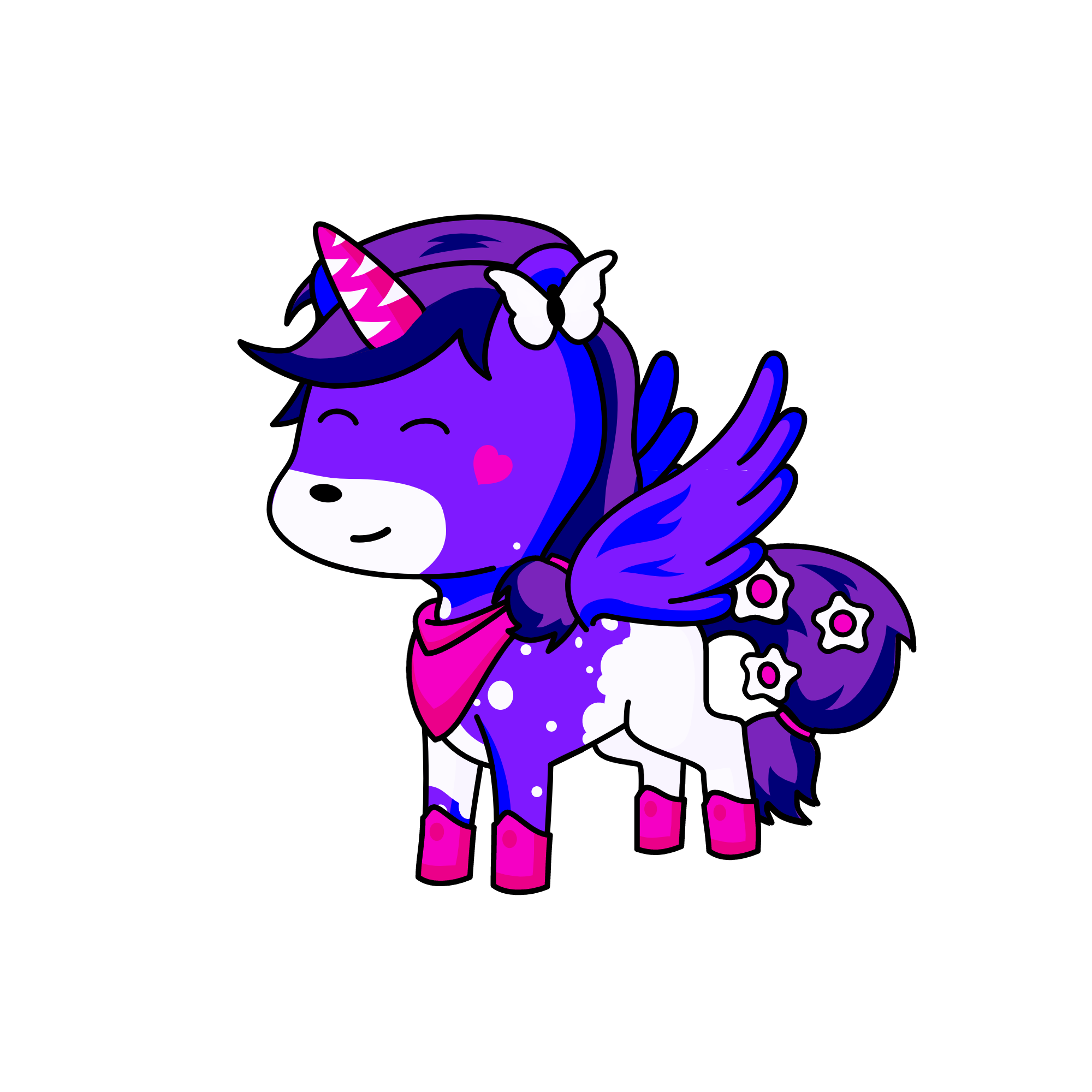 Look up at the stars your protectors are watching, never be afraid. -Violet, the unicorn
