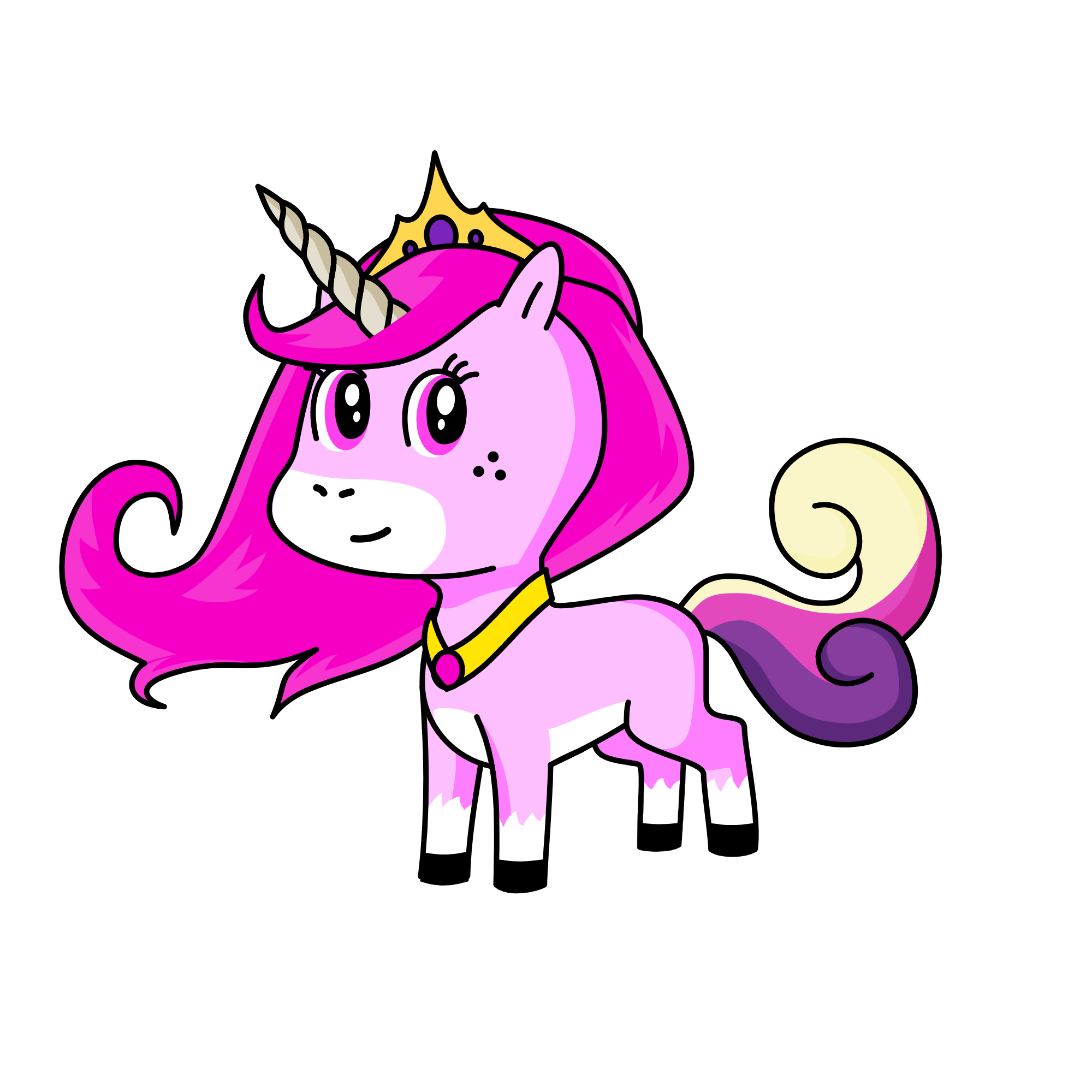 Blossom, the unicorn