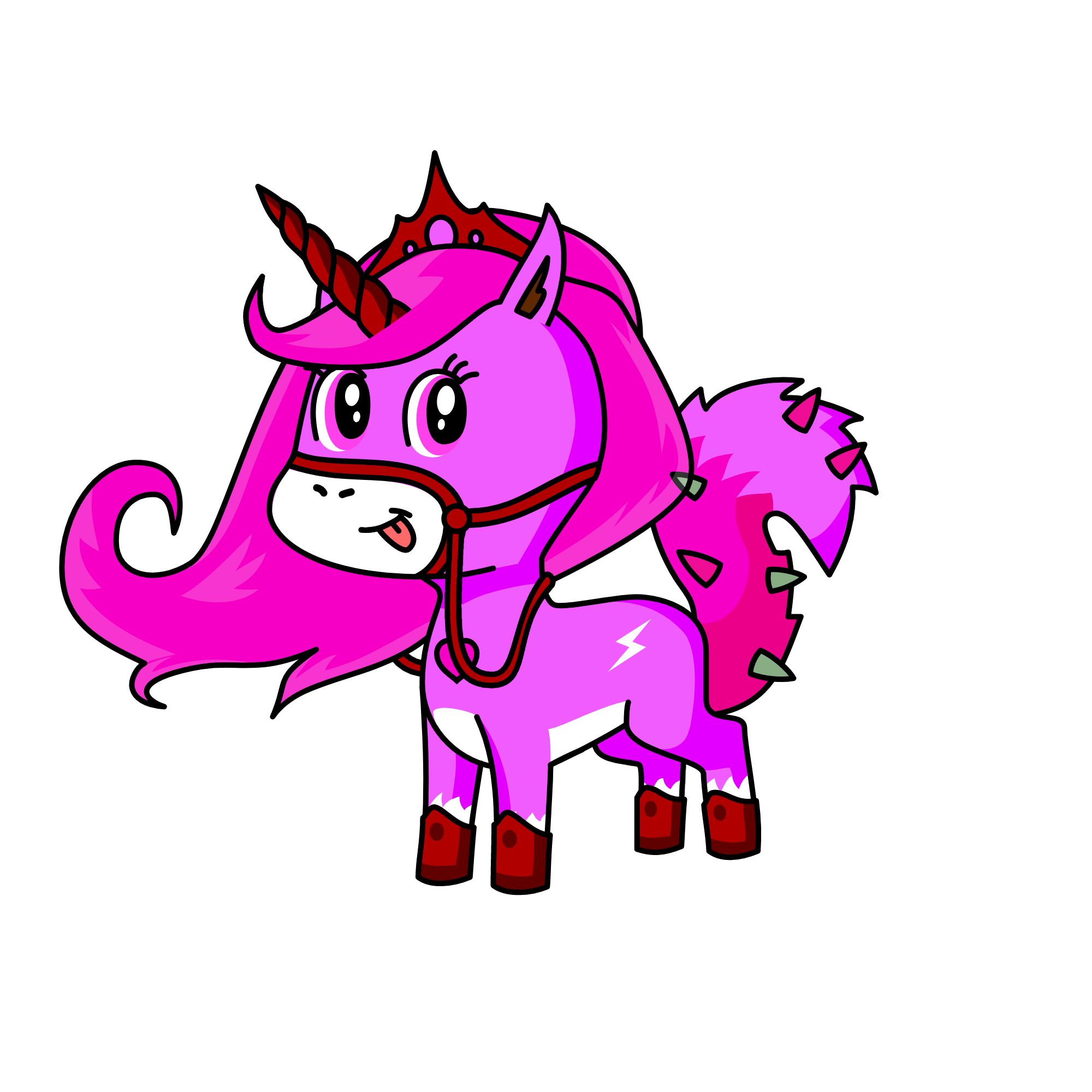 princess of bad, the unicorn